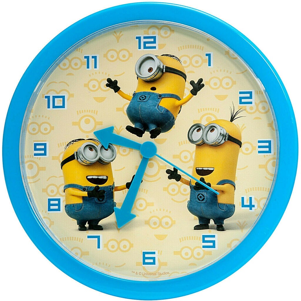 Joy Toy Wanduhr »Joy Toy - Minions Wanduhr, 90324,«