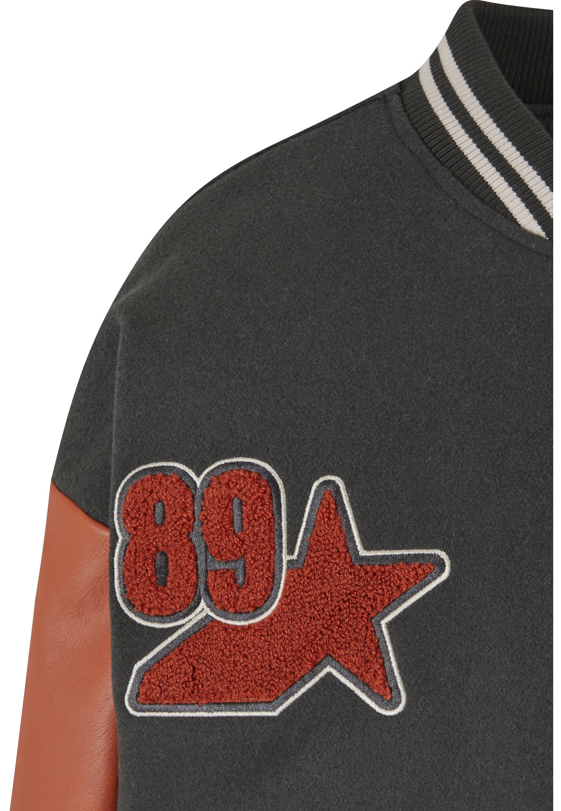 Karl Kani Collegejacke »Karl Kani Karl Kani Retro Patch Star Logo OS College Jacket« 1 Stk. tlg. ohne Kapuze