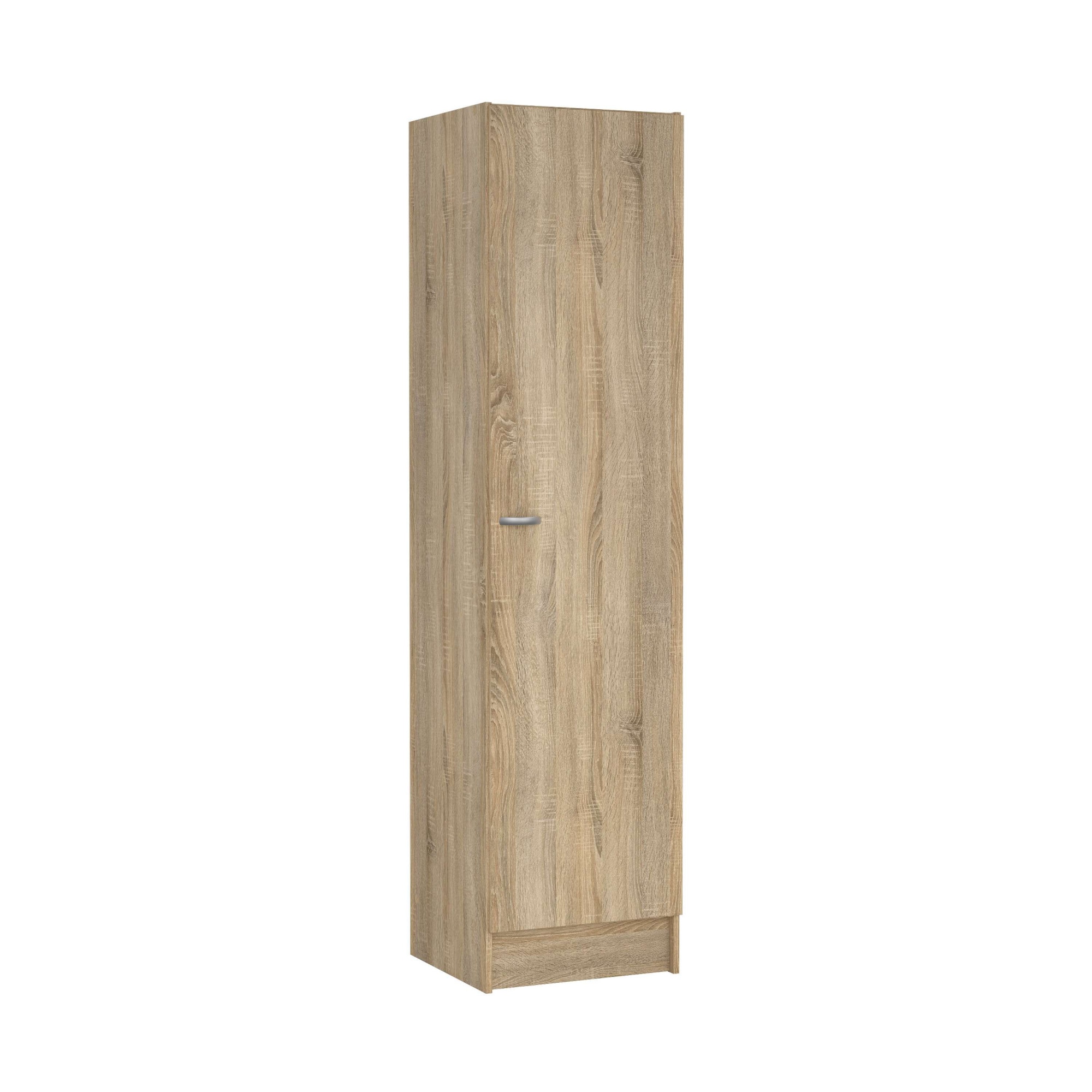 Home affaire Drehtürenschrank "Focus, Kleiderschrank, Stauraum" 1 Tür, 4 Einlegeböden, schmal, vielseitig einsetzbar, Breite 49 cm