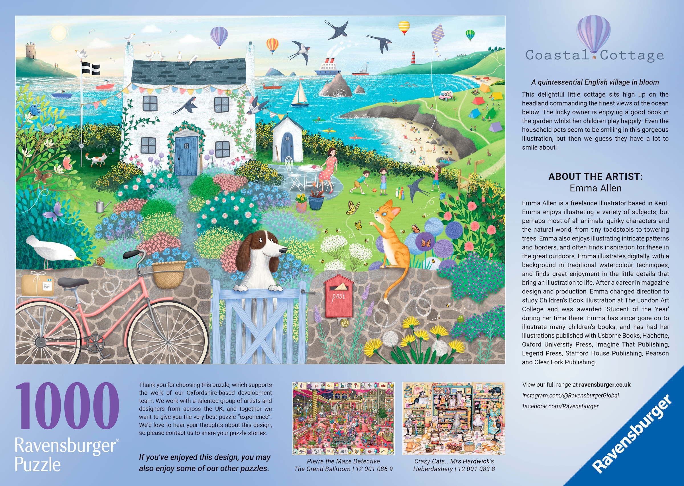 Ravensburger Puzzle »Coastal Cottage«, Made in Germany
