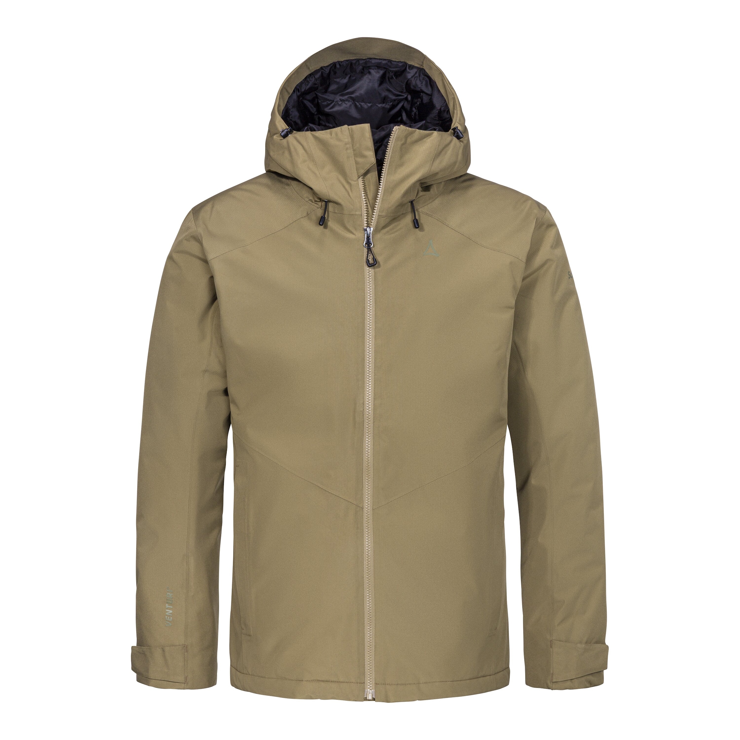 Schöffel "Ins Jacket Style Wildkar MNS" mit Kapuze wasserdicht, winddicht, mit Reißverschluss, atmungsaktiv