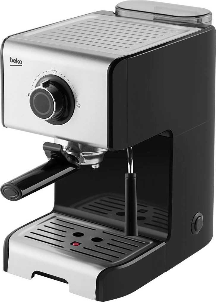 BEKO Espressomaschine "CEP5152B", automatische Abschaltfunktion; Milchaufschäumdüse; Tassenvorwärmung