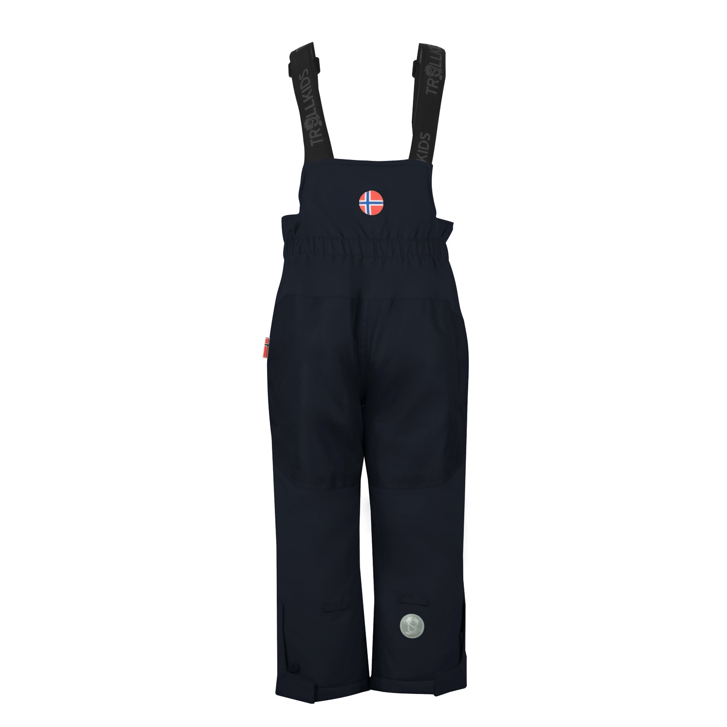 TROLLKIDS Schneelatzhose "KIDS NORDKAPP PANTS" mit Reißverschluss, unifarbenes Design, pflegeleichtes Material