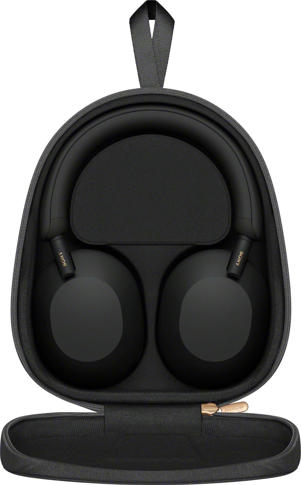 Sony Bluetooth-Kopfhörer »WH1000XM5 kabellos«, A2DP Bluetooth-AVRCP Bluetooth-HFP-HSP-Bluetooth, Multi-Point-Verbindung-Sprachsteuerung-Rauschunterdrückung-Noise-Cancelling-Freisprechfunktion-Hi-Res