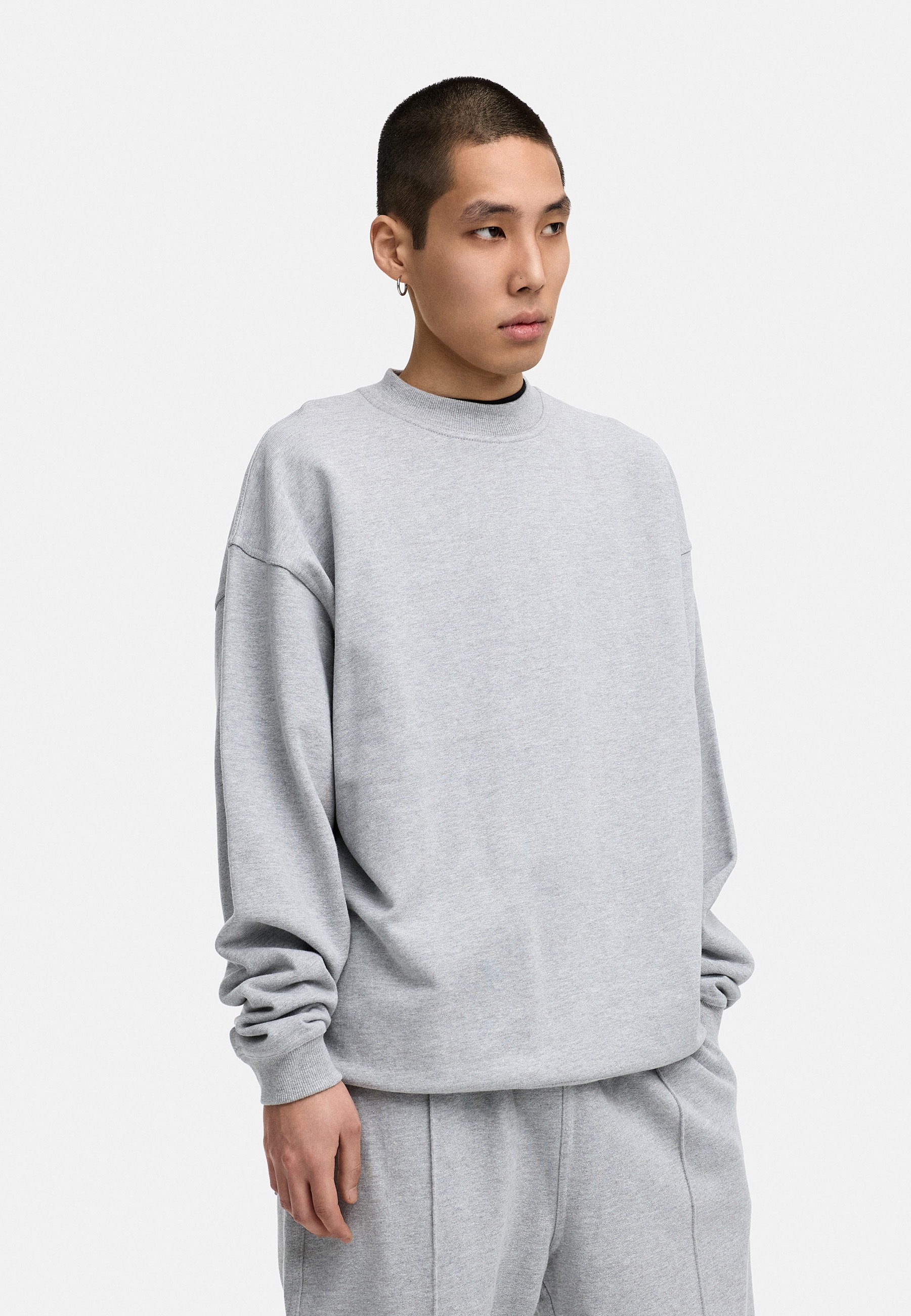 Daily Cotton Sweatshirt »Daily Cotton Sweatshirt OVERSIZE CREW-NECK PULLOVER«
