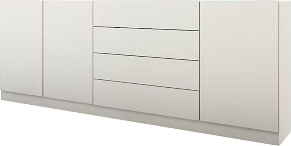borchardt Möbel Sideboard "Vaasa, Kommode mit 3 Türen und 4 Schubkästen auf günstig online kaufen