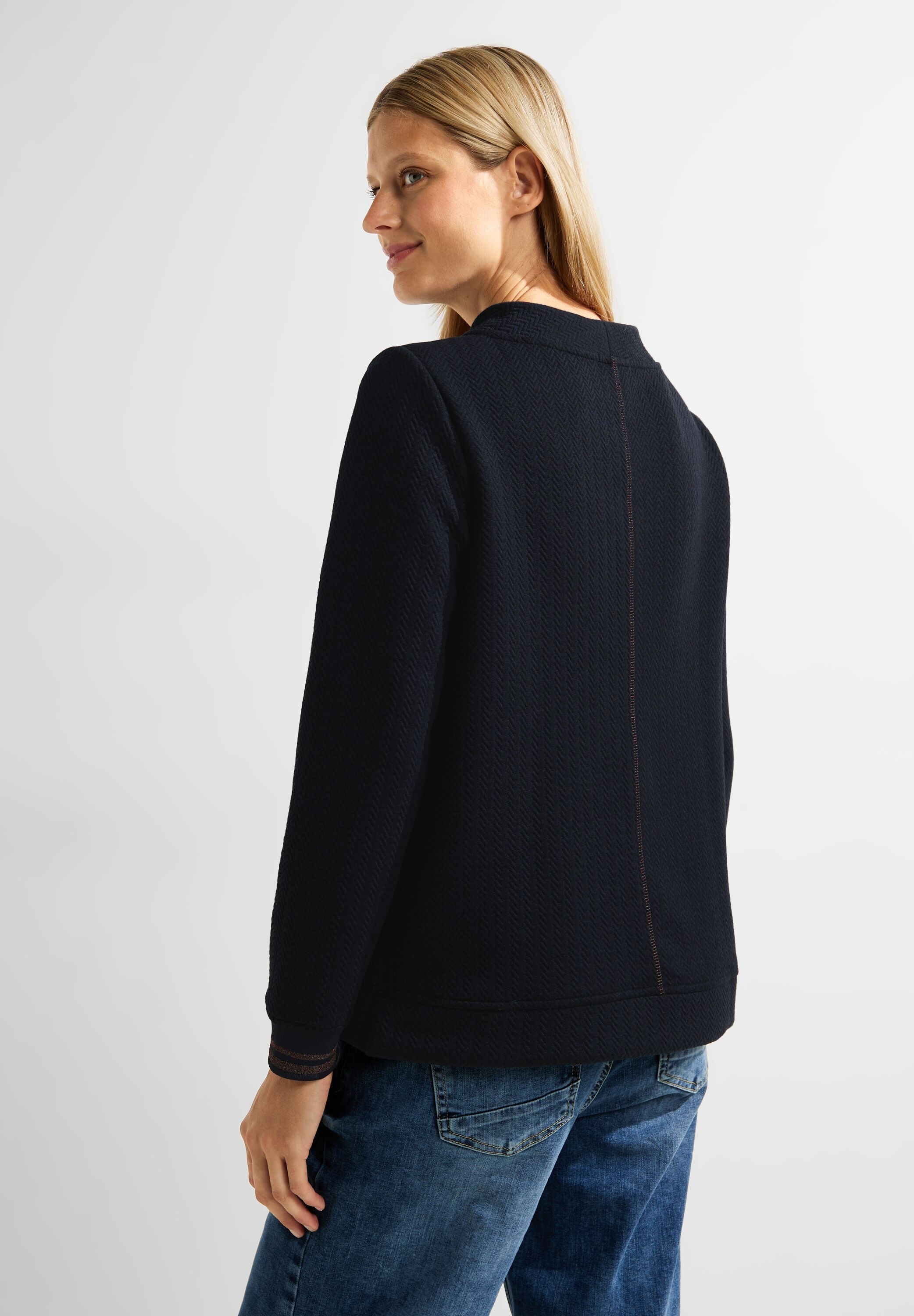 Sweatshirt, kaufen Cecil Unifarbe | BAUR in