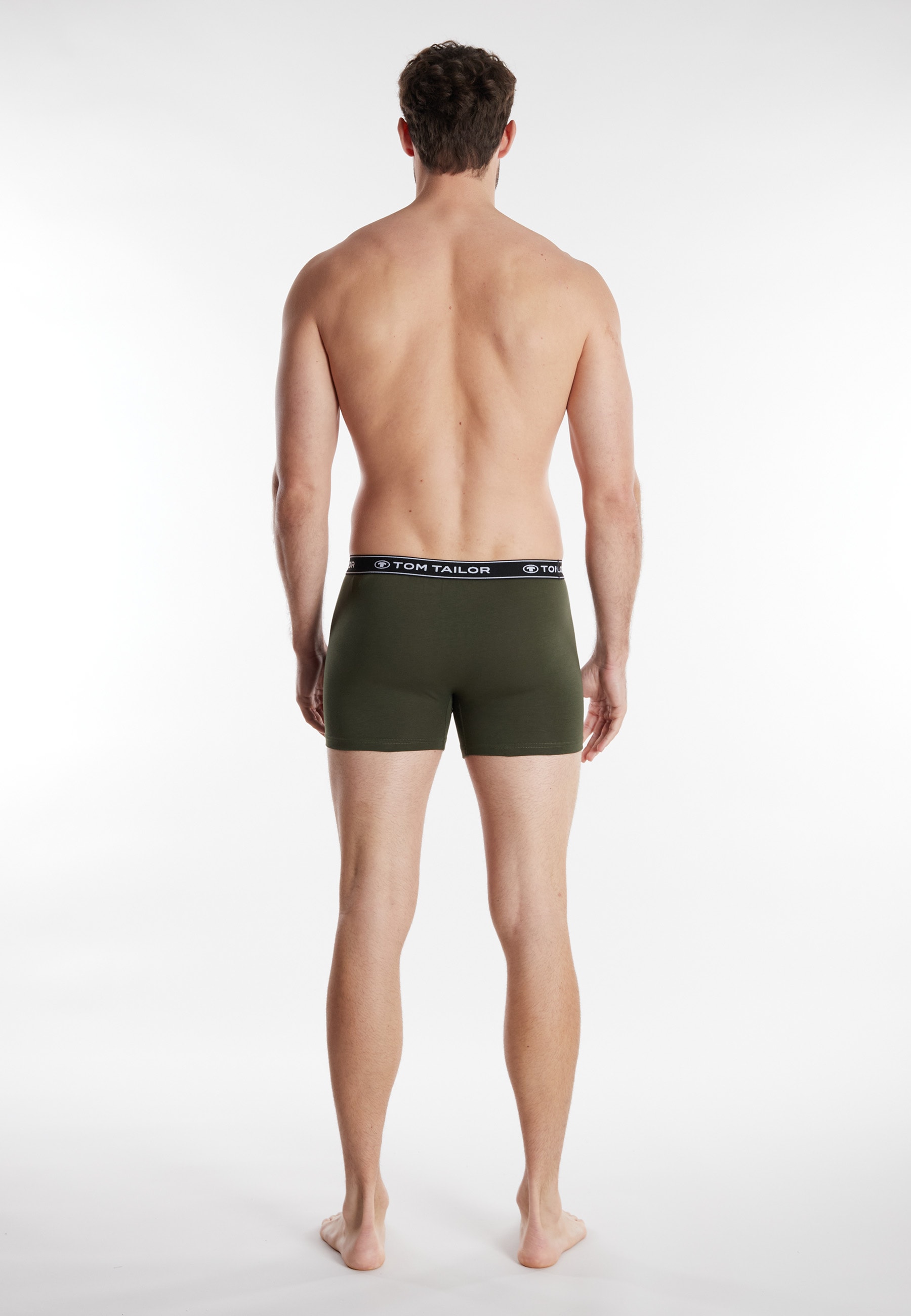 TOM TAILOR Boxershorts »Buffer«, (3er Pack), mit perfekter Passform für jeden Tag