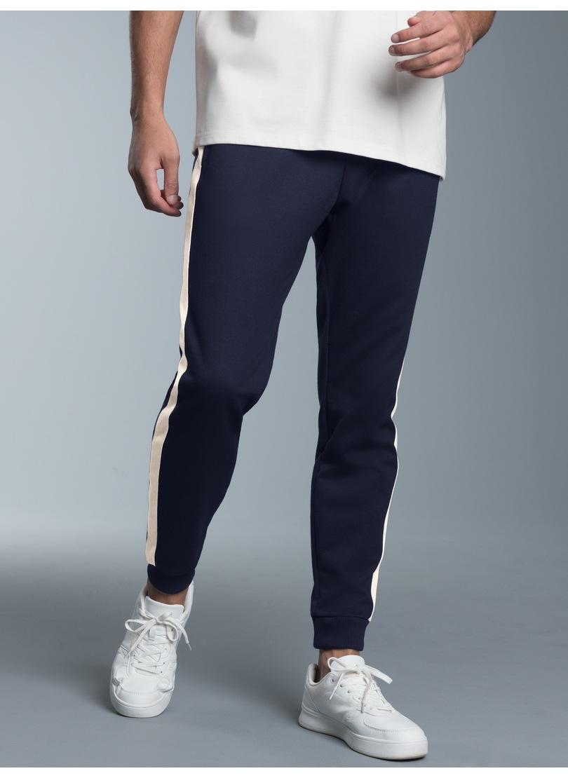 Thumbnail - Trigema Jerseyhose "TRIGEMA Jogginghose mit kontrastfarbigen Seitenstreifen"