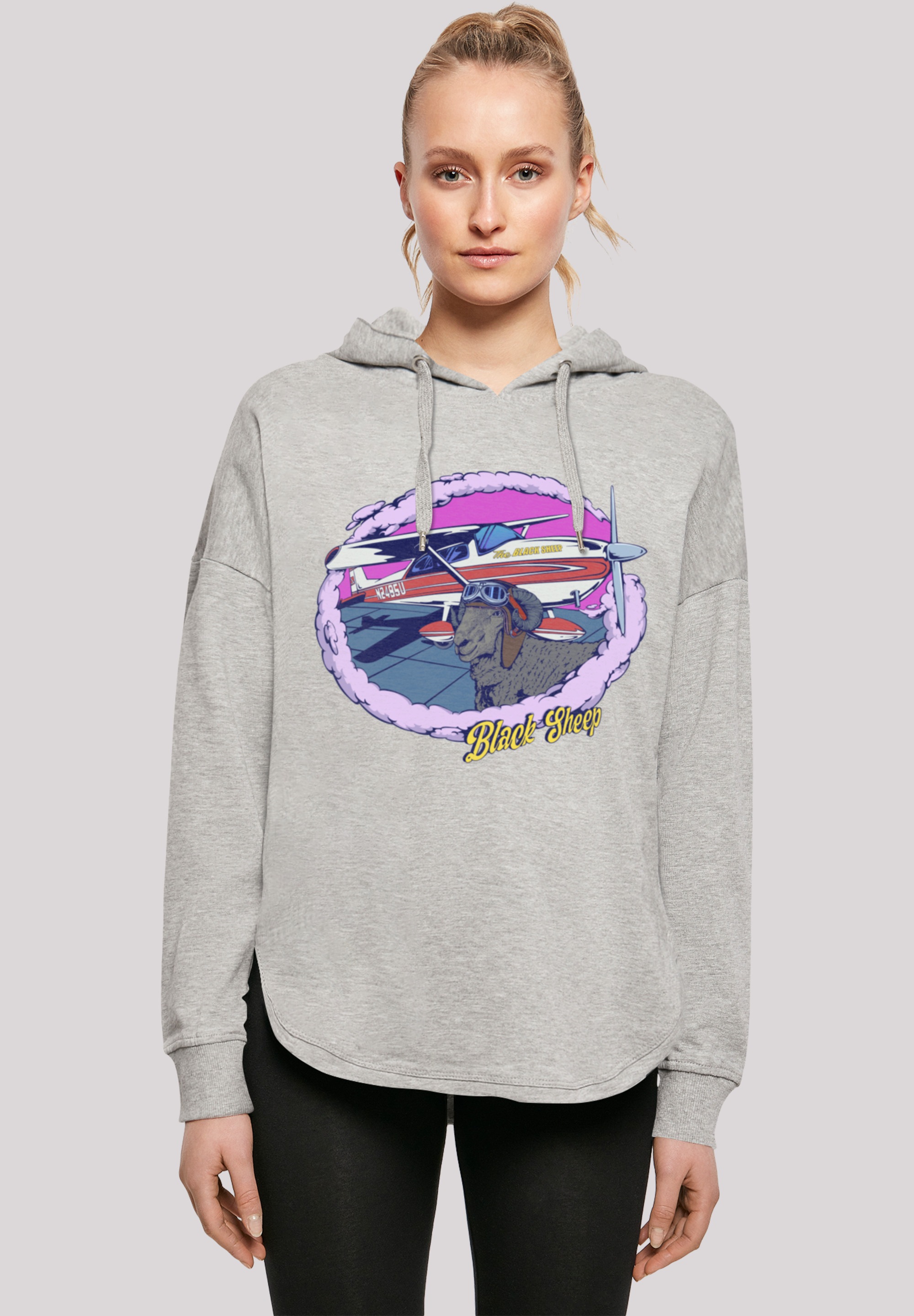 F4NT4STIC Kapuzenpullover "Black Sheep", Print günstig online kaufen