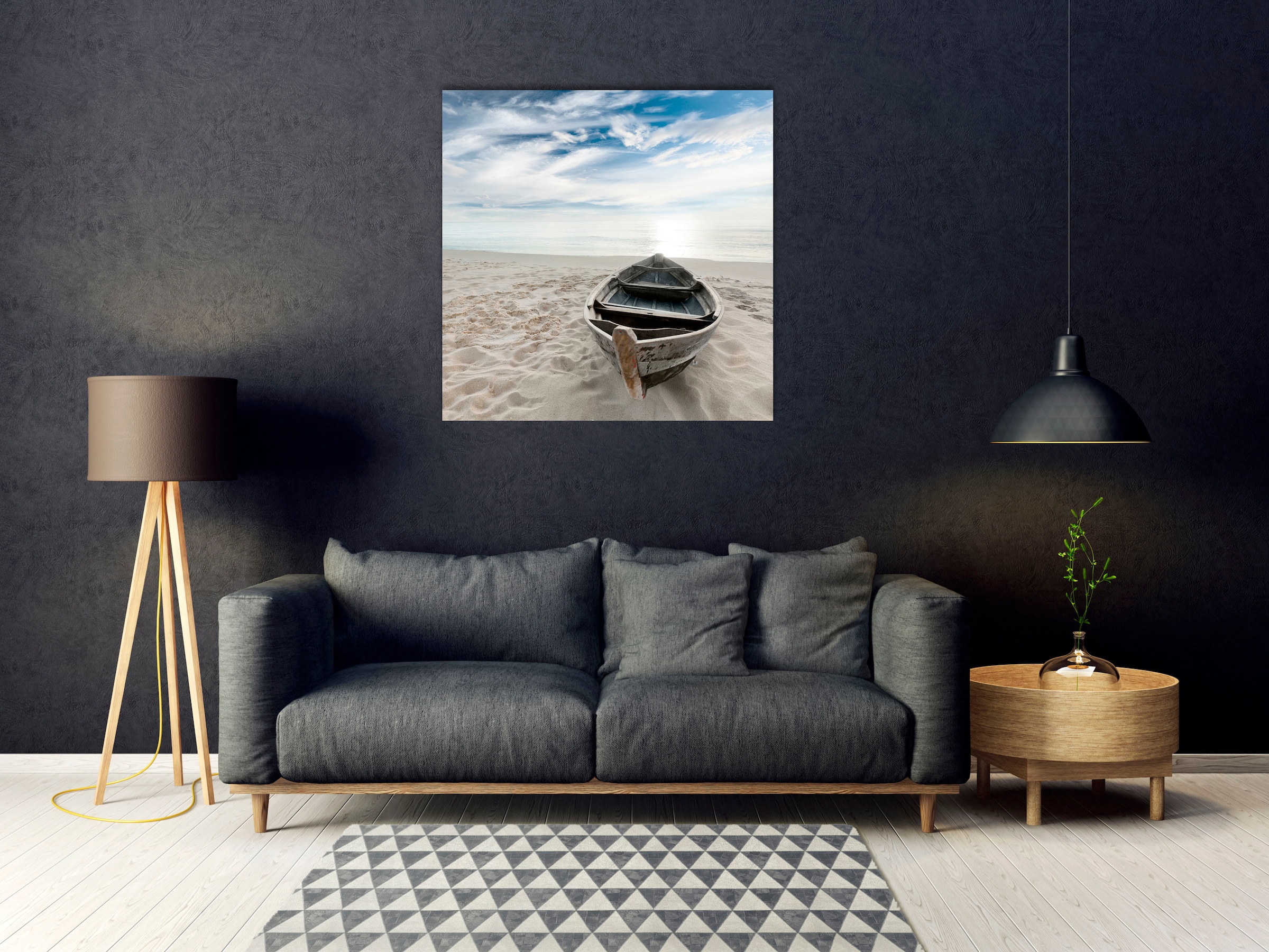 queence Acrylglasbild »Erwin« Strand (1 St.)