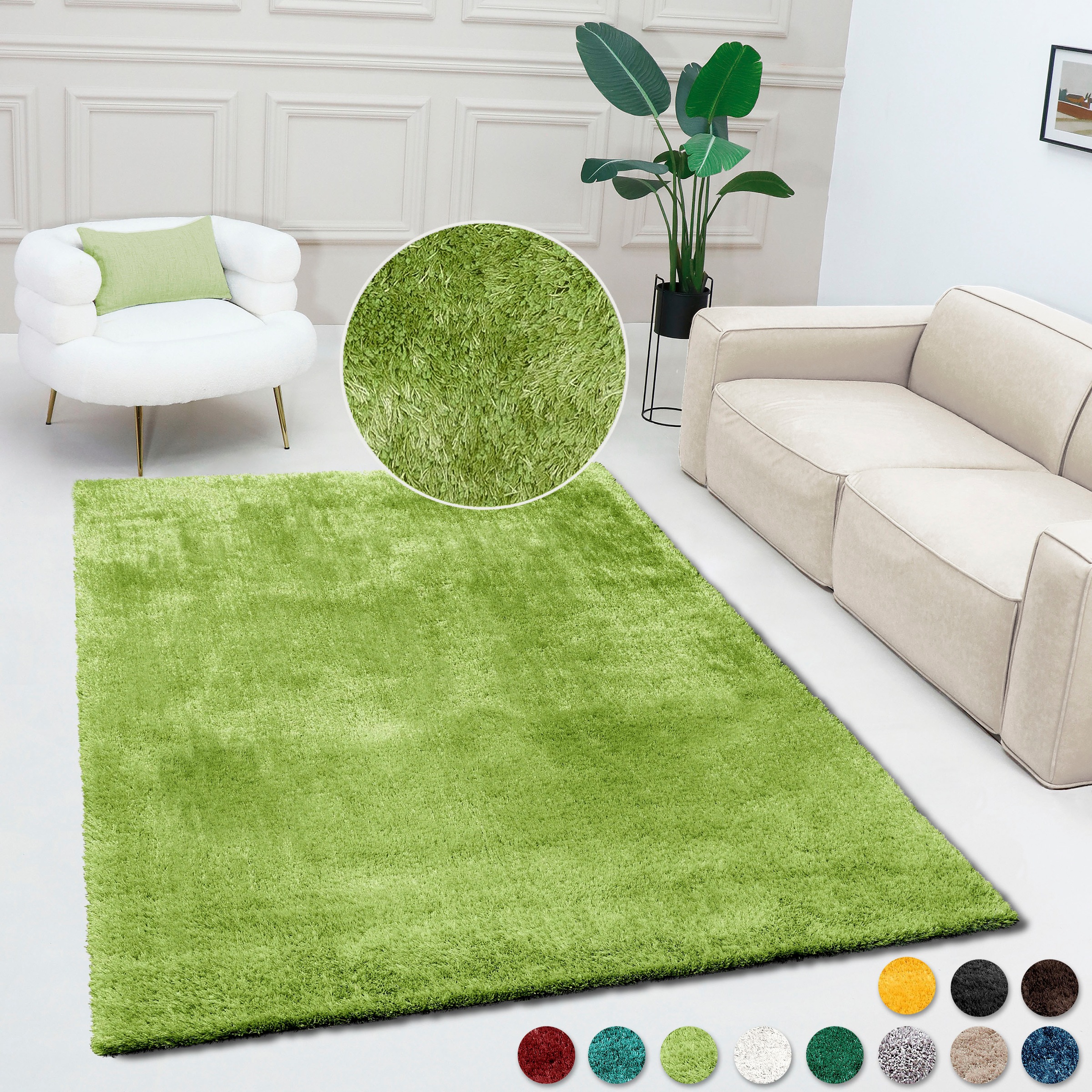 Bruno Banani "Dana Teppich, besonders weich und kuschelig, Kundenliebling" günstig online kaufen