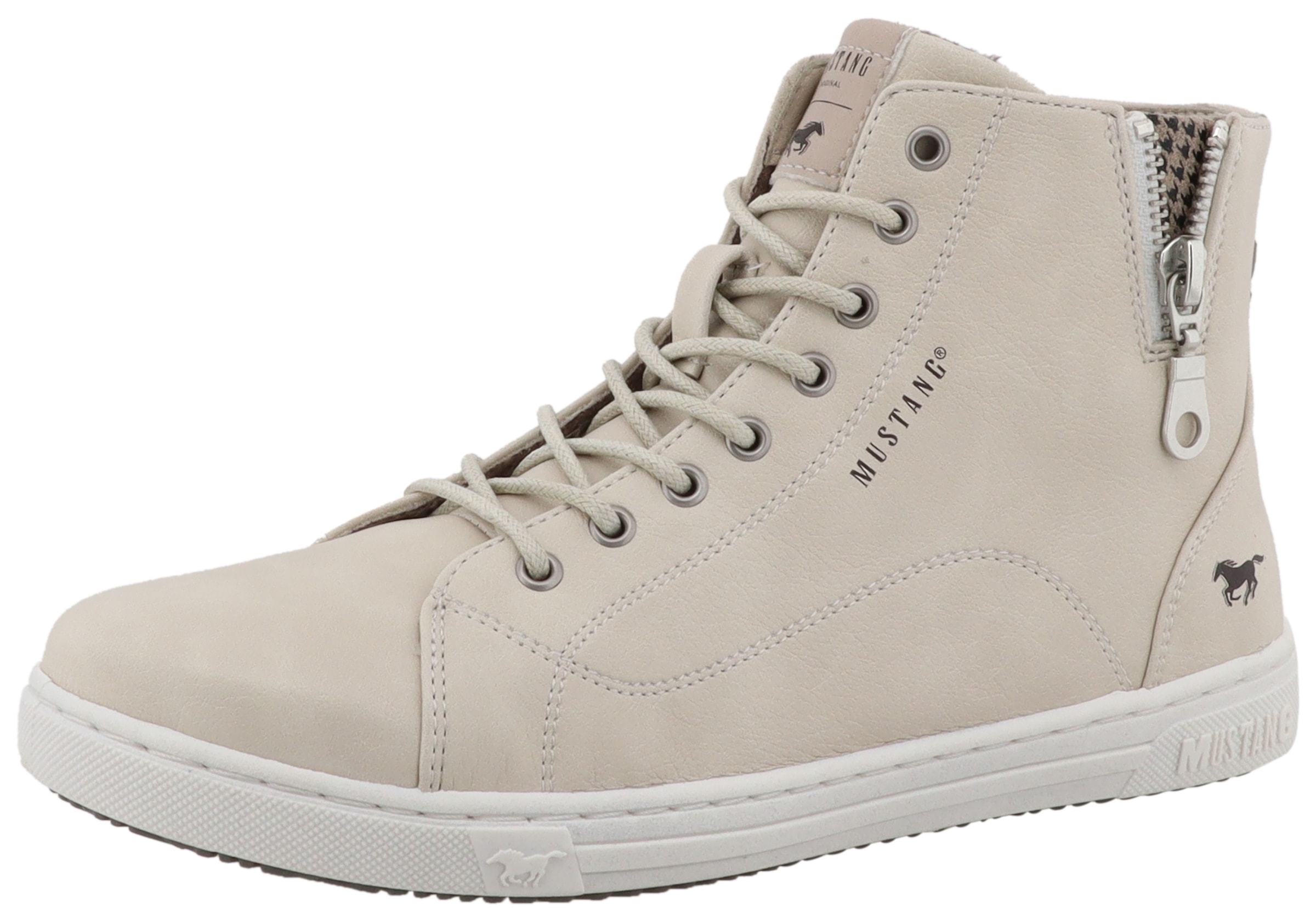 Mustang Shoes Winterstiefelette "Tuala" Schnürboots mit Reißverschluss günstig online kaufen