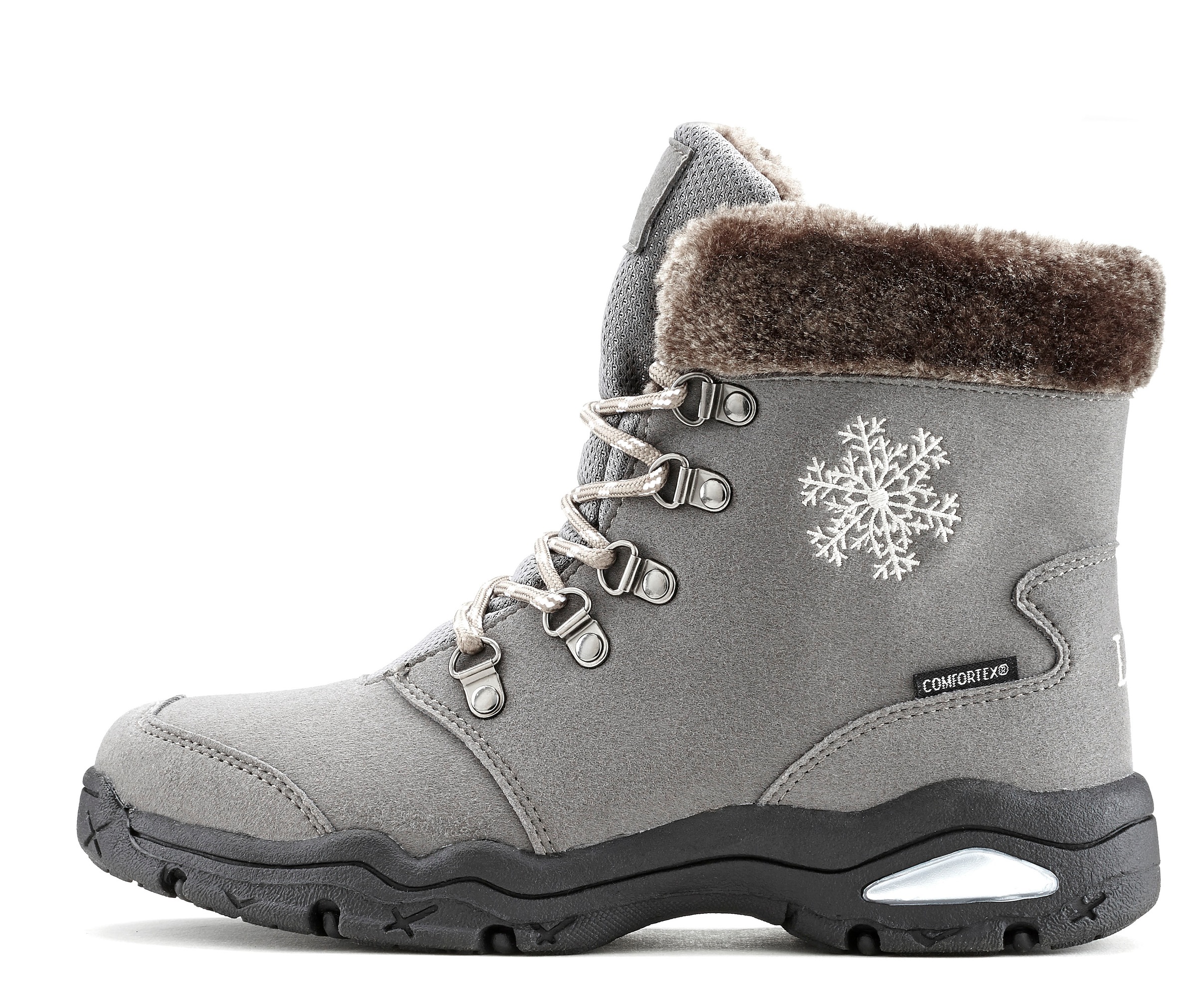 LASCANA Winterstiefelette "Winterboots, Outdoorstiefelette, Stiefel, Stiefe günstig online kaufen