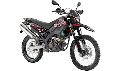 Motorrad »ZRE 125 Enduro E5 schwarz«, 124 cm³, 102 km/h, Euro 5, 15 PS