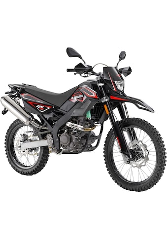 Motorrad »ZRE 125 Enduro E5 schwarz«, 124 cm³, 102 km/h, Euro 5, 15 PS