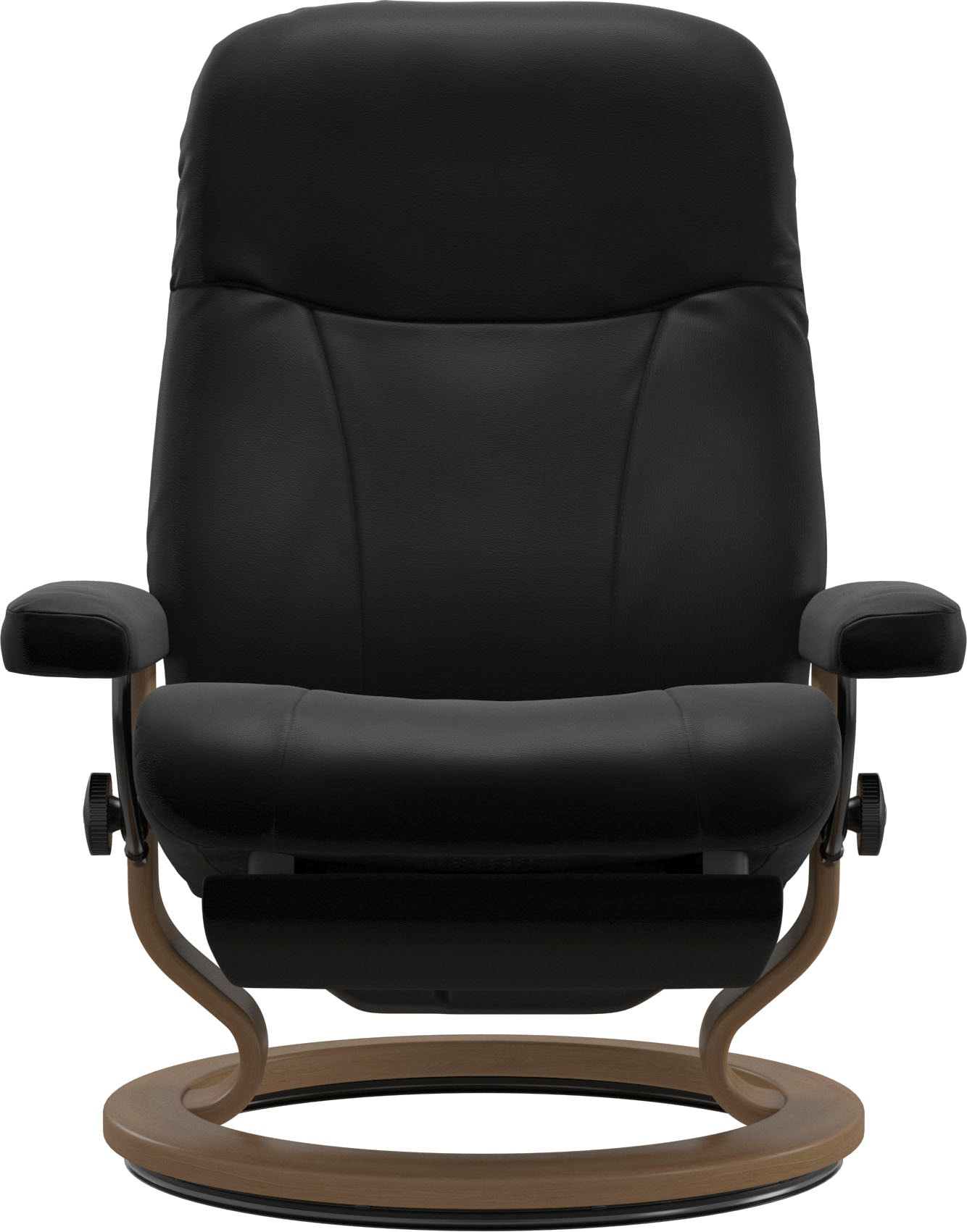 Stressless® Relaxsessel »Garda«, verstellbar, optional 2-motorisch, Größe M & L, Gestell Eiche