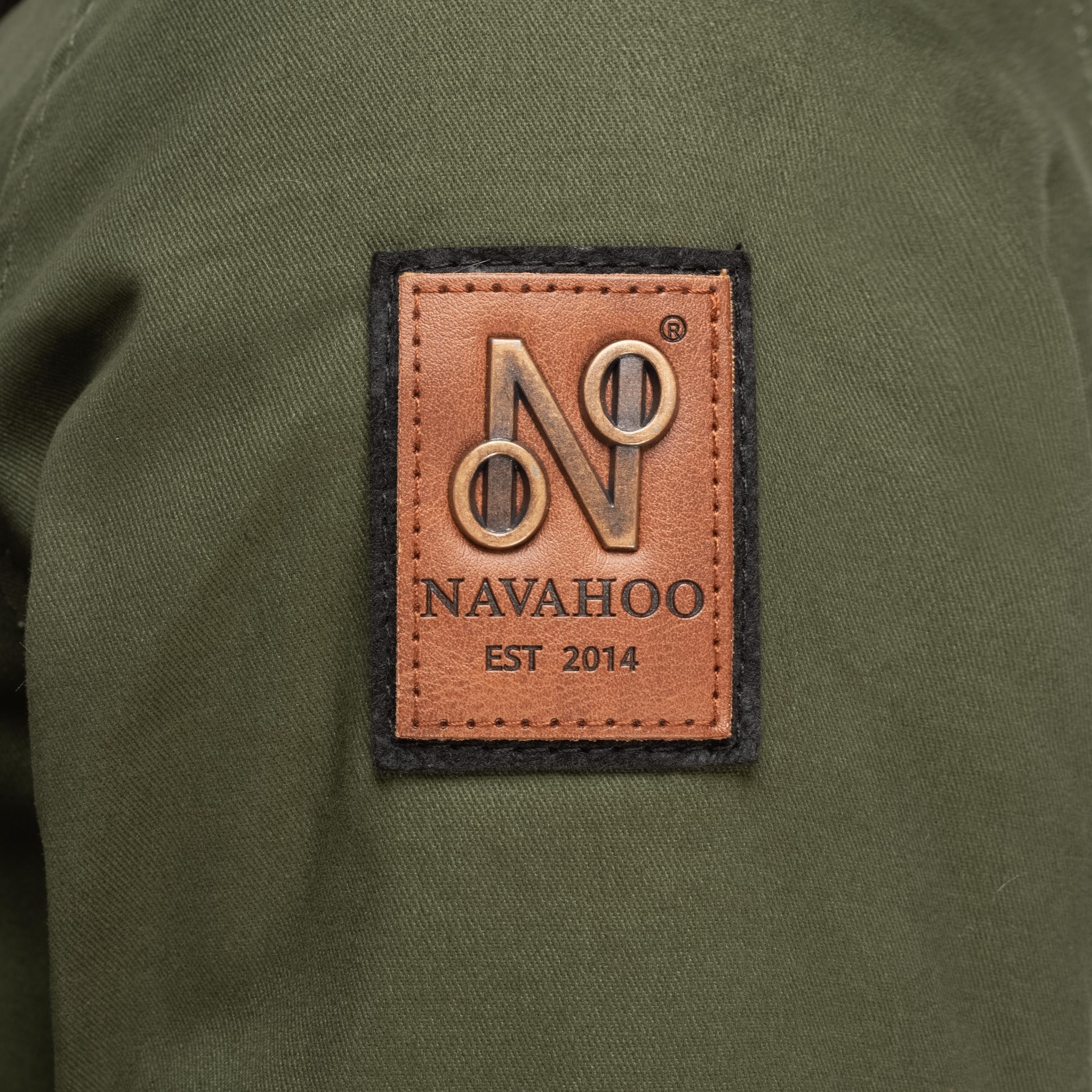 Navahoo Wintermantel »Rosinchen«, stylischer Damen Winter Baumwollparka mit Kunstfell