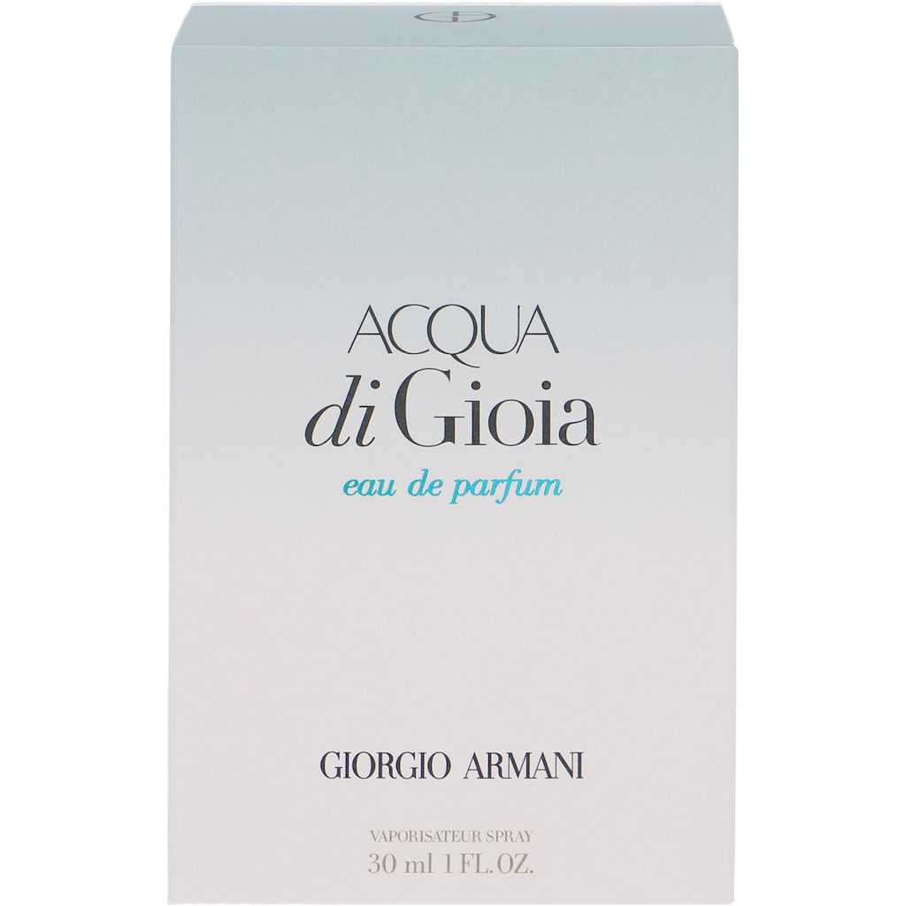 Giorgio Armani Eau de Parfum »Acqua di Gioia«, Parfum, EdP, Für die sinnliche Frau