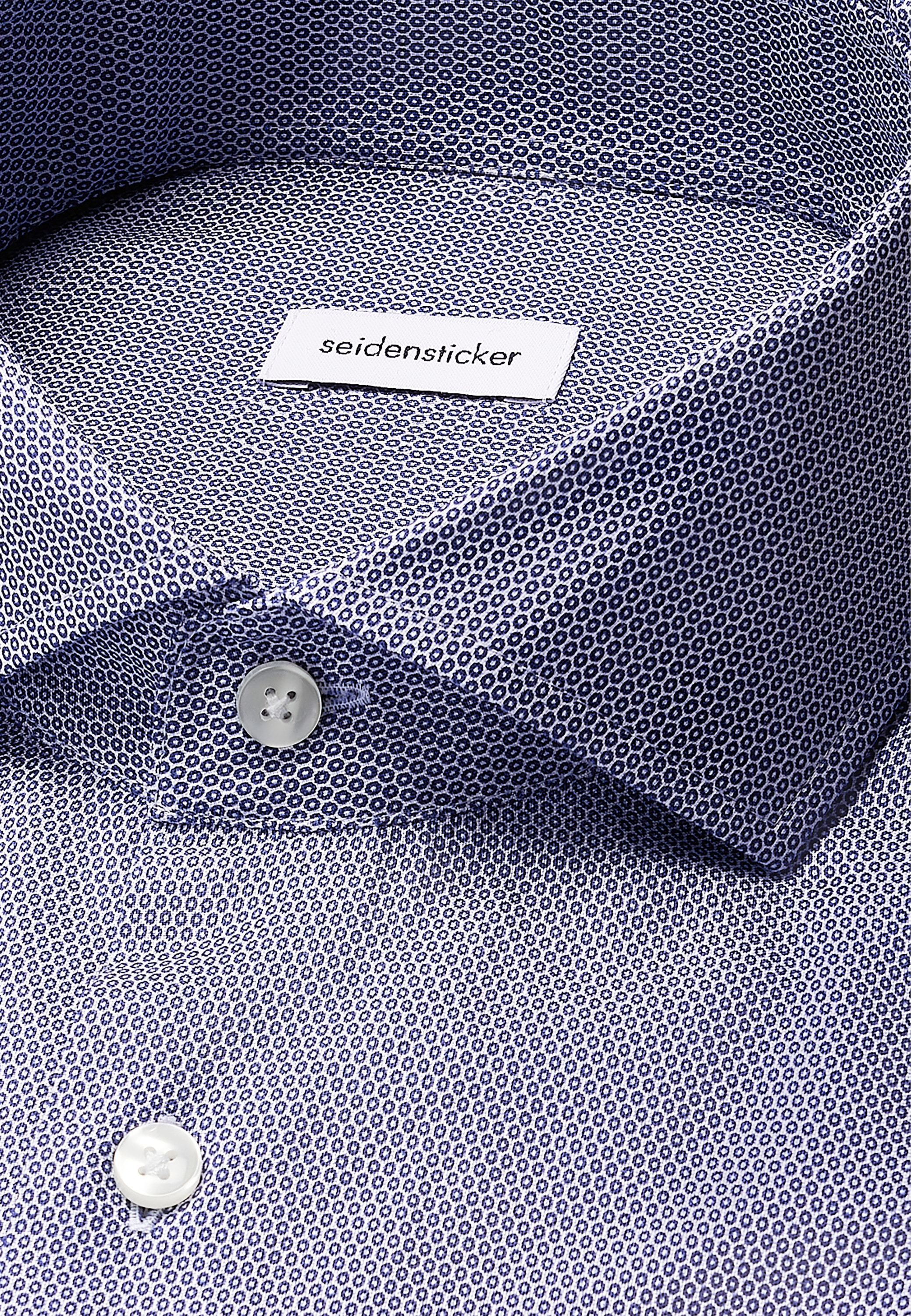 seidensticker Businesshemd »Schwarze Rose«, Regular 1/1 Kentkragen Druck