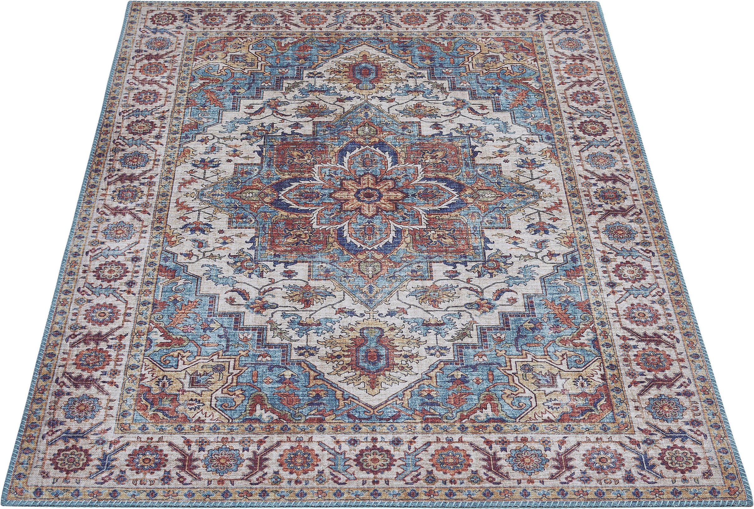 LUXOR living Teppich "Prima 3" rechteckig 7 mm Höhe Kurzflor, Orient-Optik, günstig online kaufen