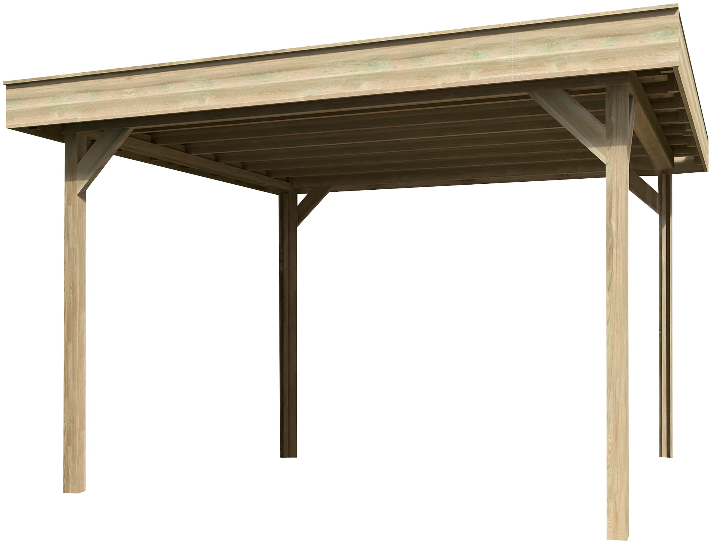 Wolff Holzpavillon »Elba«, BxT: 350x352 cm, Grundbauset