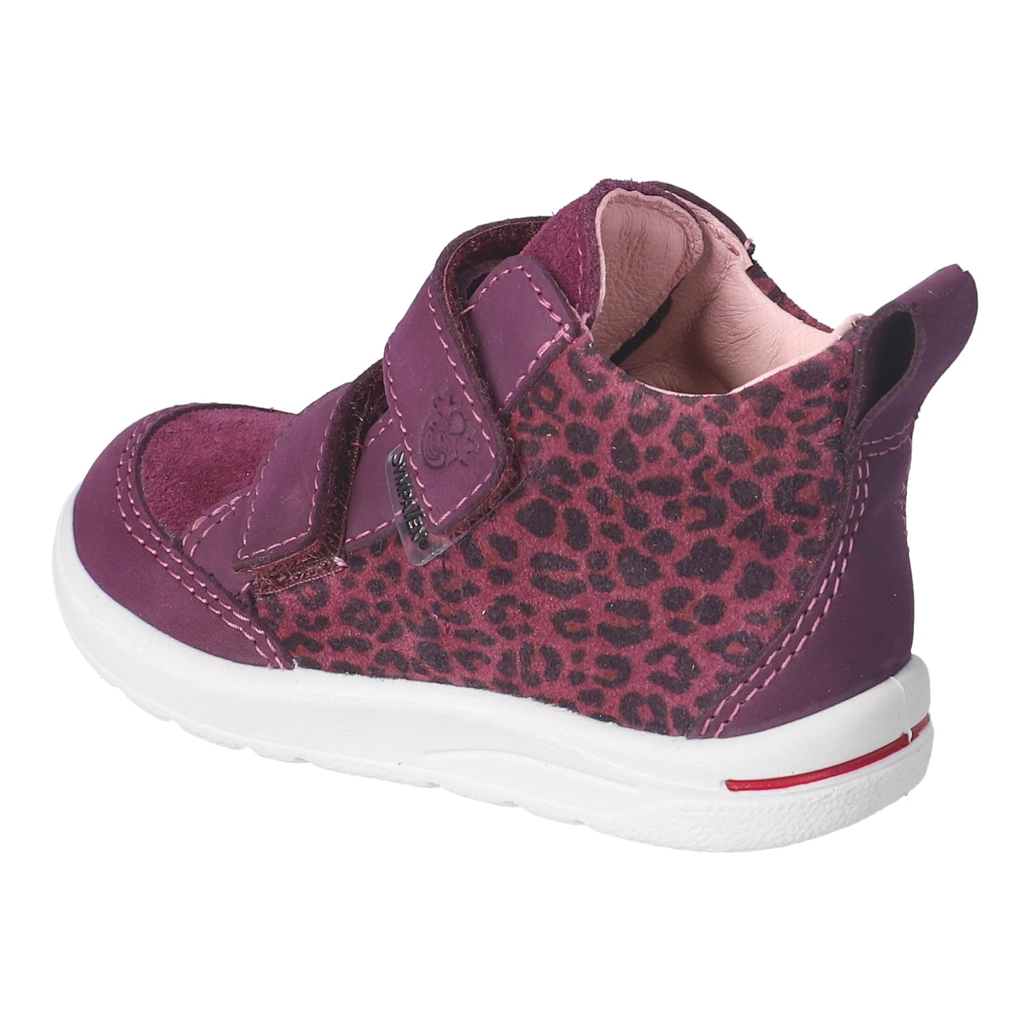 PEPINO by RICOSTA Sneaker »LIA, WMS: mittel«  Klettschuh, Babyschuh mit Kontrastbesatz, Größenschablone zum Download