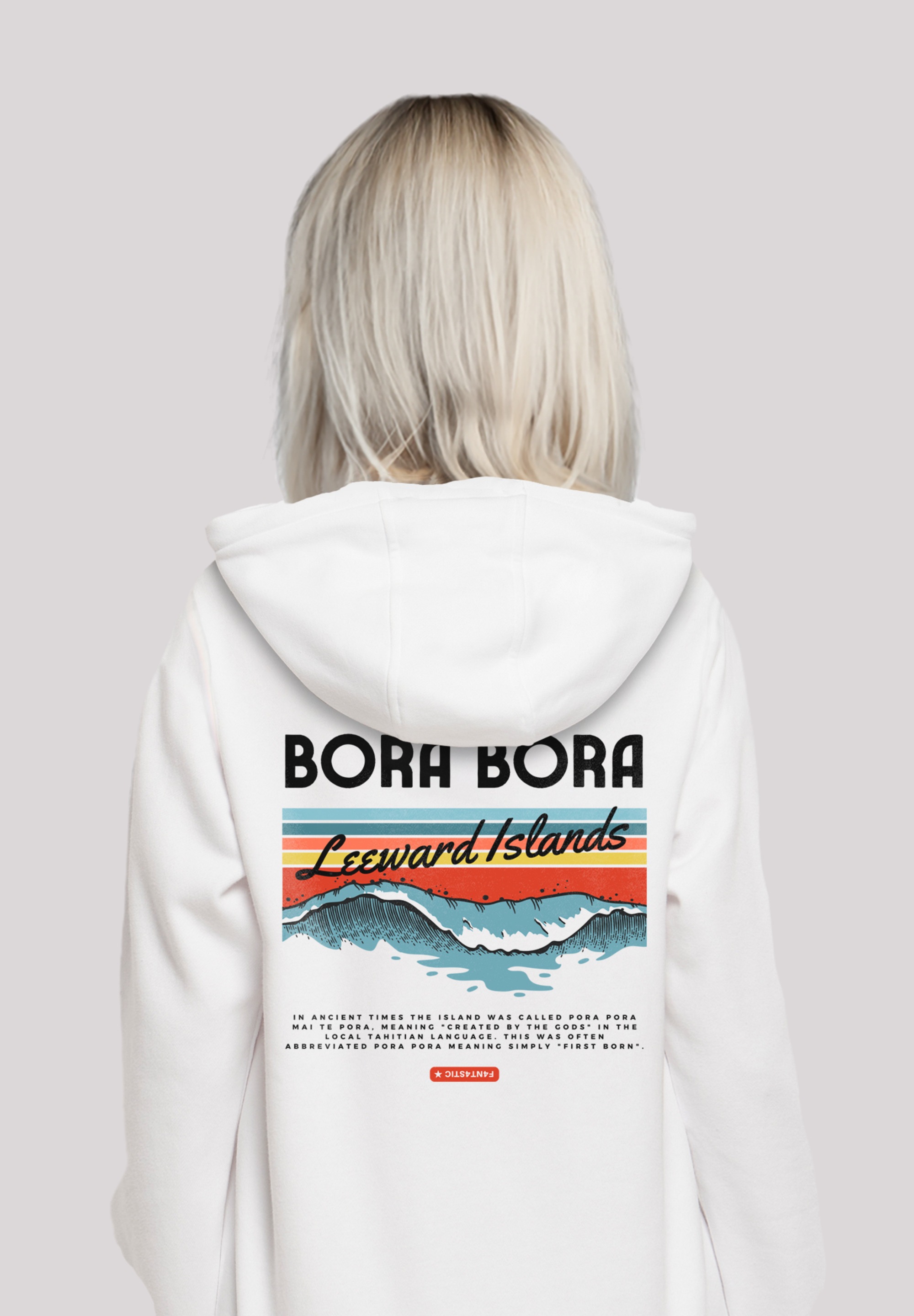 F4NT4STIC Kapuzenpullover »Bora Bora Leewards Island«, Hoodie, Warm, Bequem