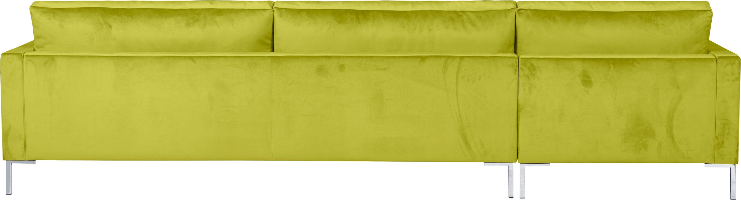 Alte Gerberei Ecksofa »Velina, L-Form«, mit Metall-Winkelfüßen, Breite 294 cm