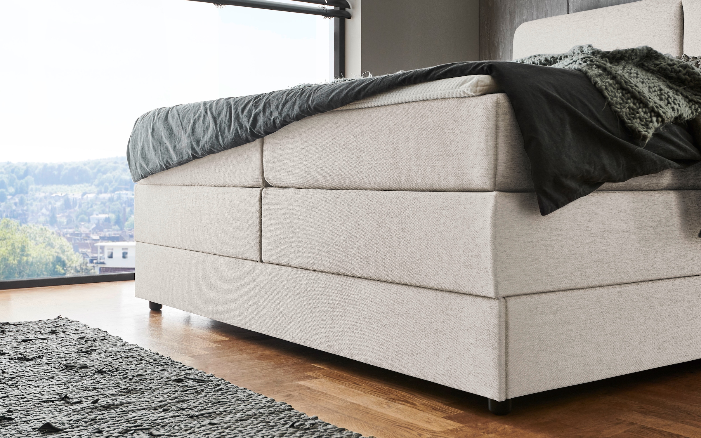 meise.möbel Boxbett »Columbia mit extra großem Bettkasten« erhältlich in 180x200cm