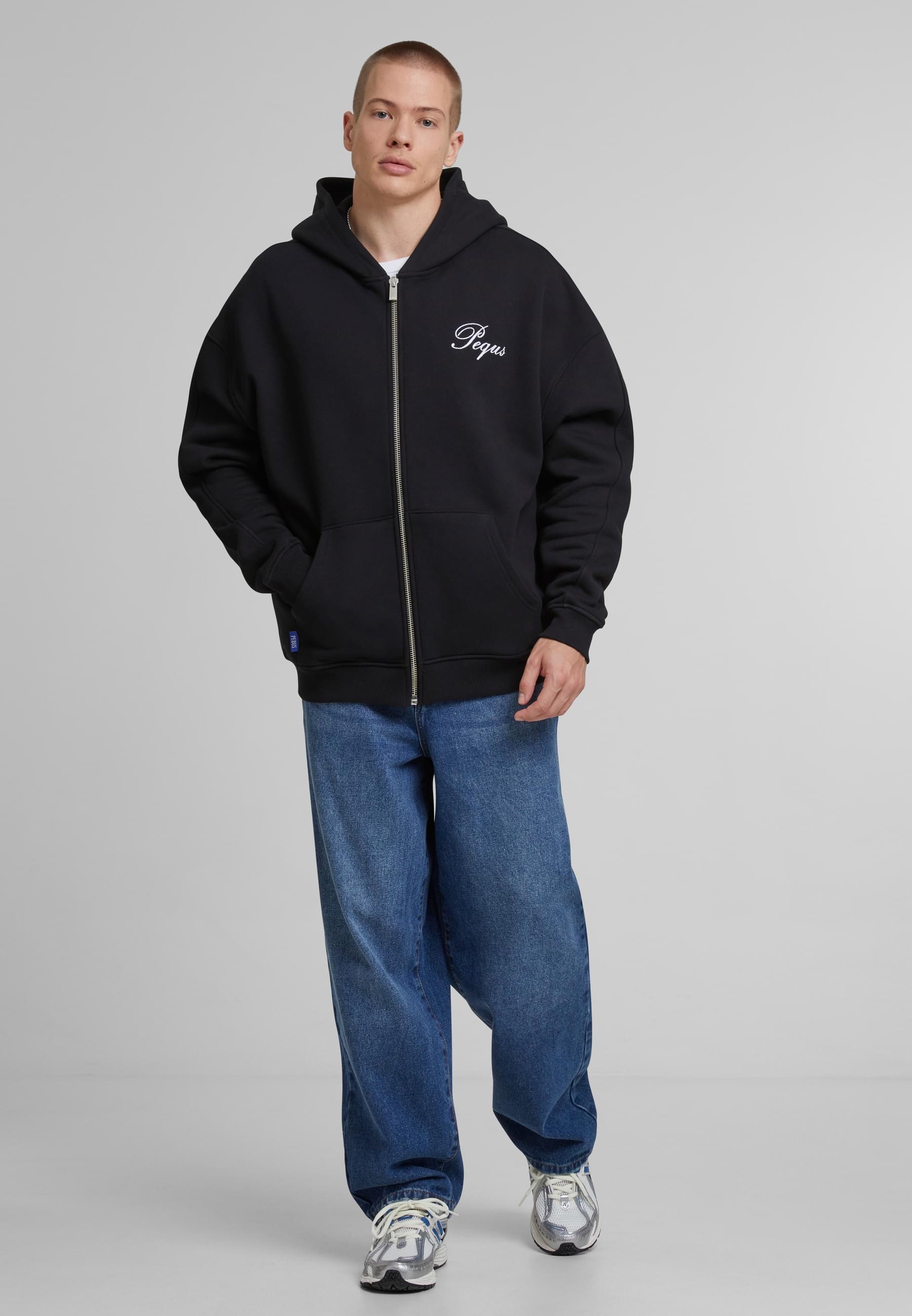 PEQUS Sweatjacke »PEQUS PEQUS Handwritten Logo Zip Hoodie«
