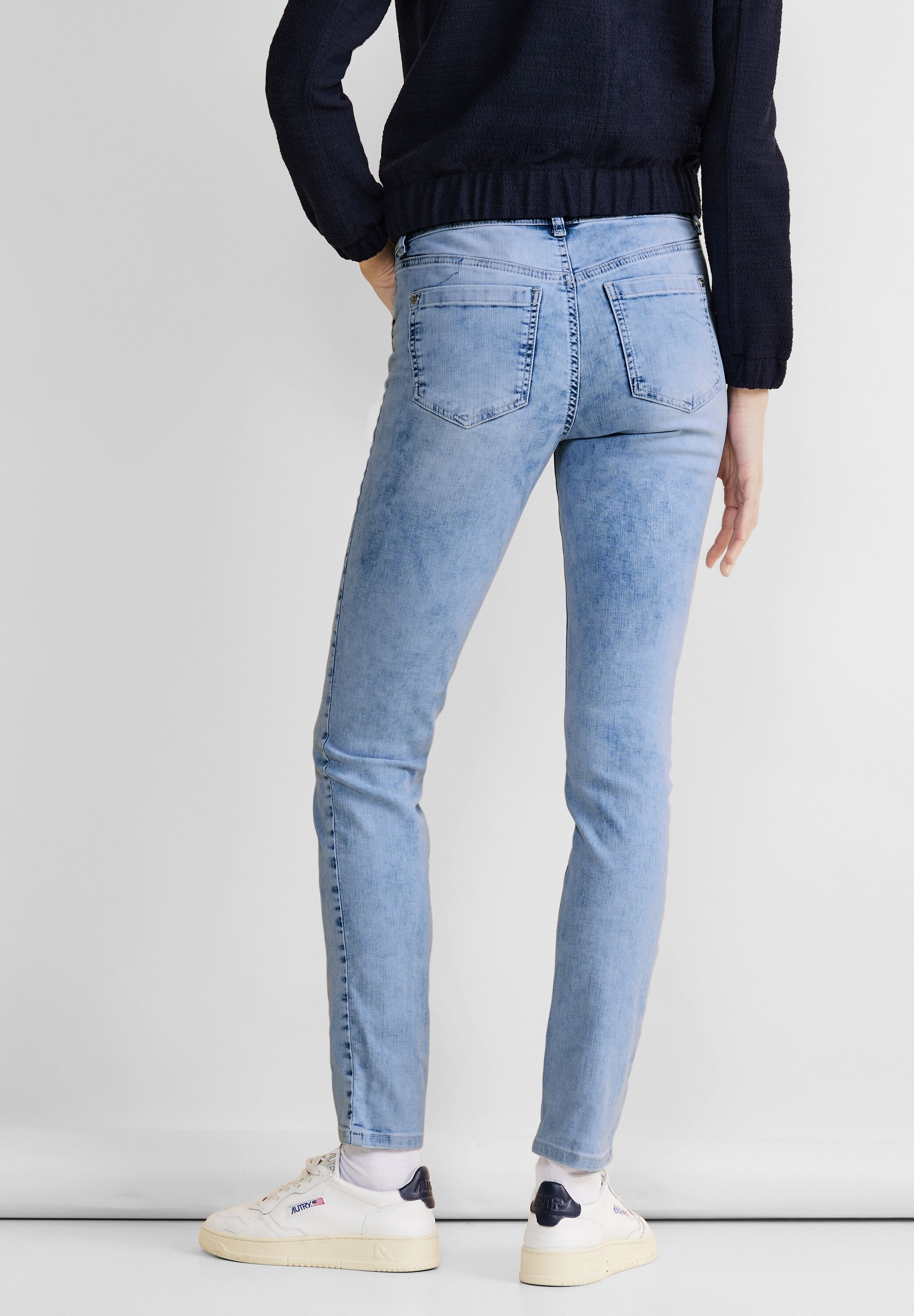 STREET ONE Slim-fit-Jeans "QR York", mit schmalem Bein günstig online kaufen