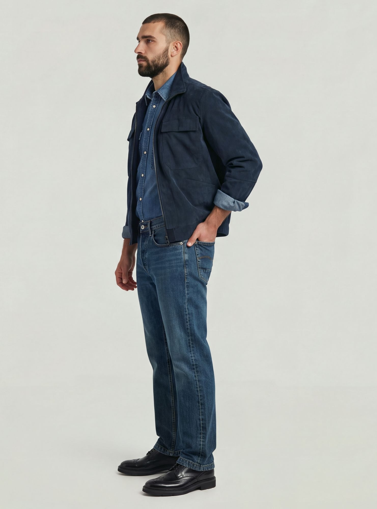 G-STAR 5-Pocket-Jeans »Reno-Jeans mit entspannter Passform und schmal zulaufendem Bein«