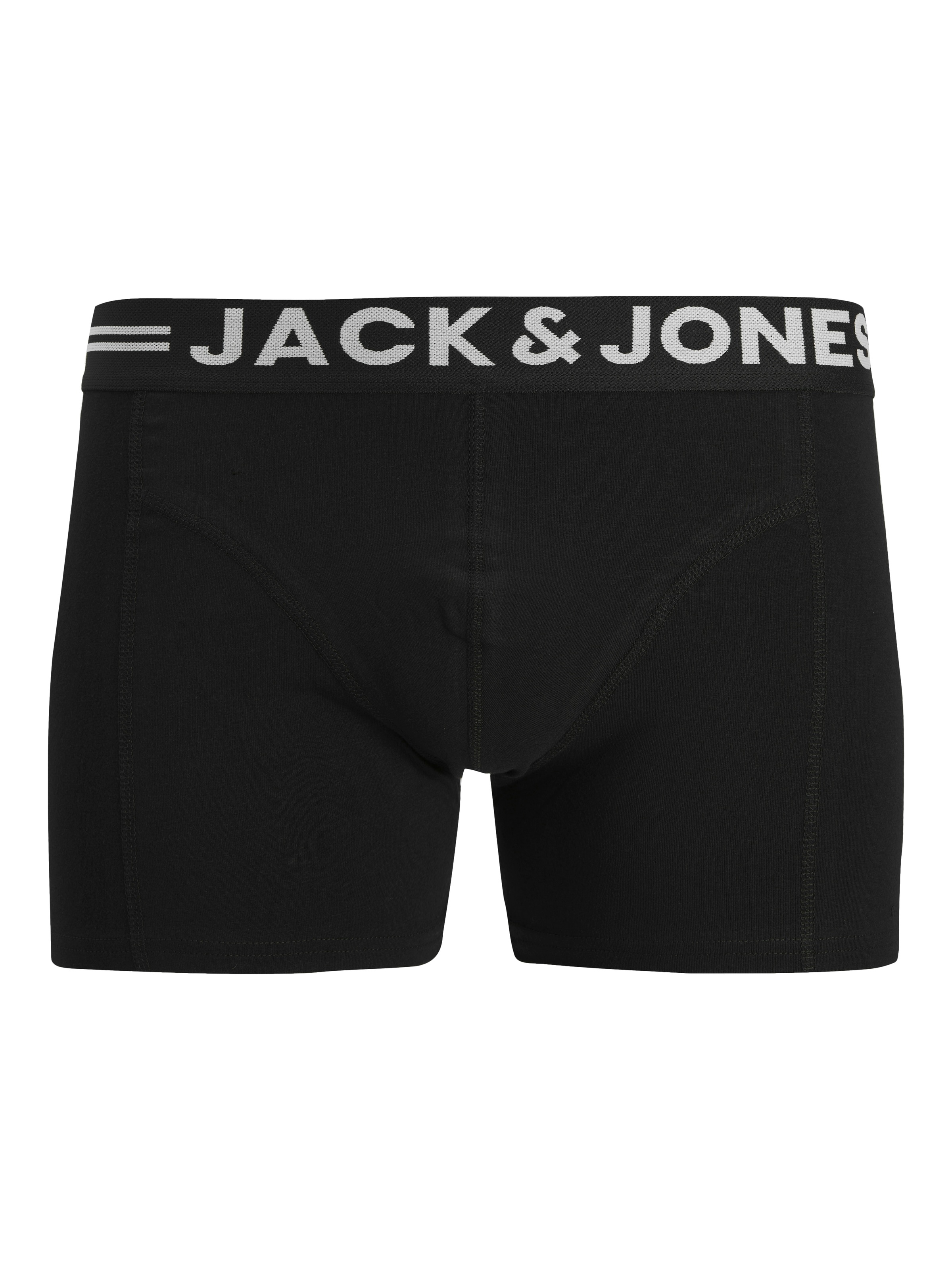 Jack & Jones Boxer "Sense Trunks" Packung, 3er-Pack, 3 Stk. Baumwollmischun günstig online kaufen