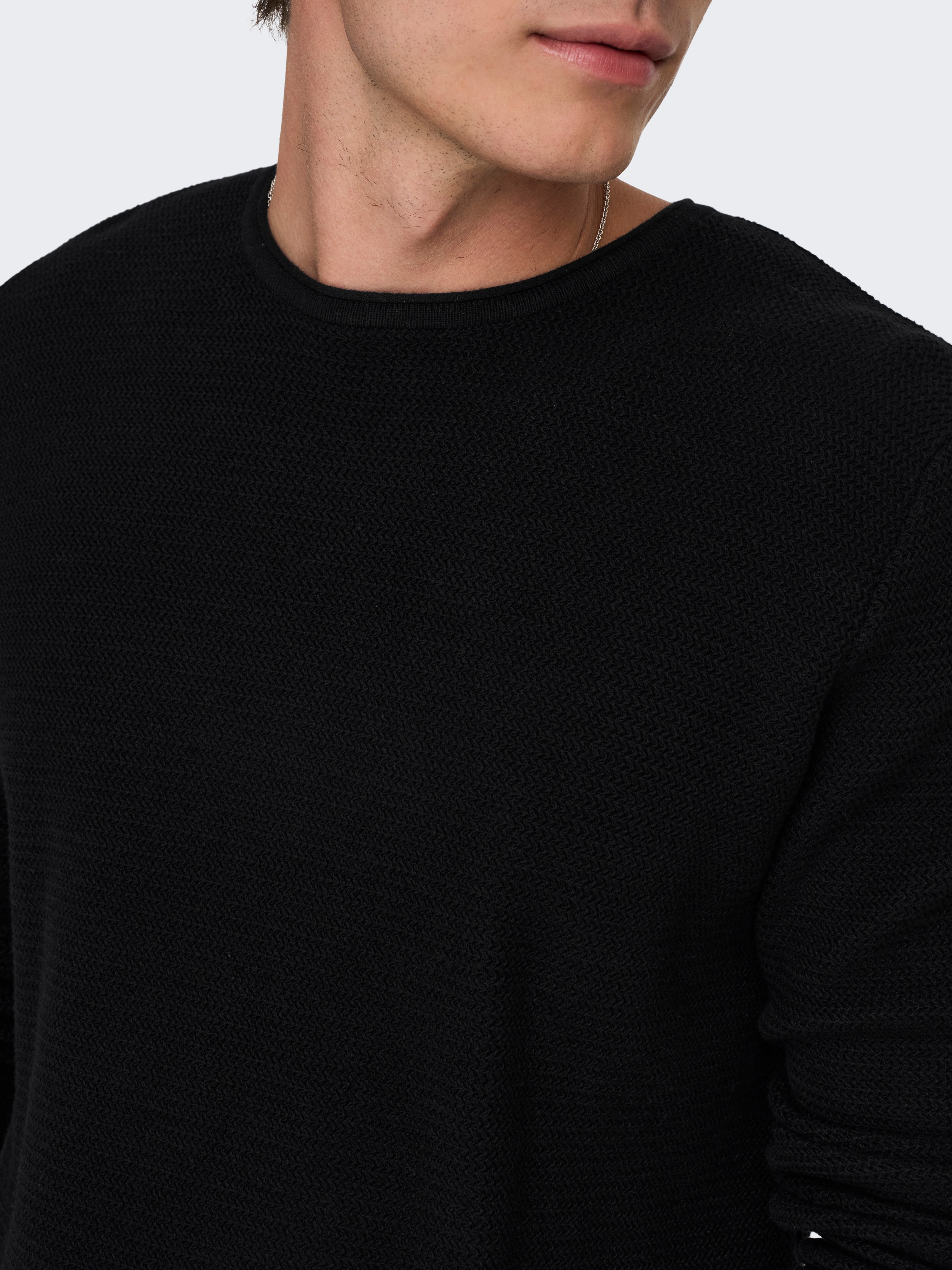 Thumbnail - ONLY & SONS Strickpullover "ONSERIC REG 12 STRUC CREW KNIT"