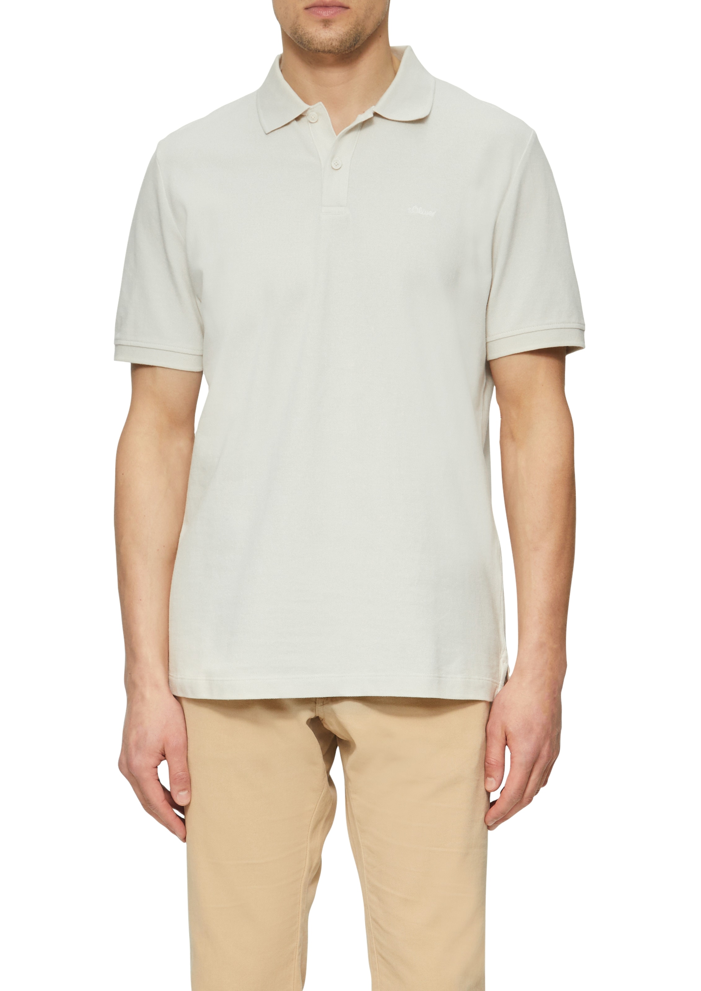 s.Oliver Poloshirt, mit Logostickerei günstig online kaufen