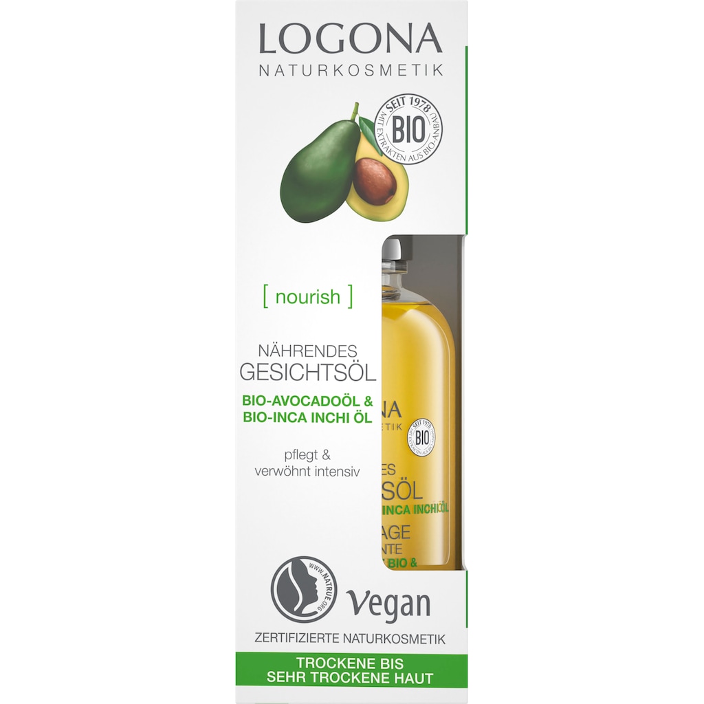 LOGONA Gesichtsöl »Logona nourish Nährendes Gesichtsöl«