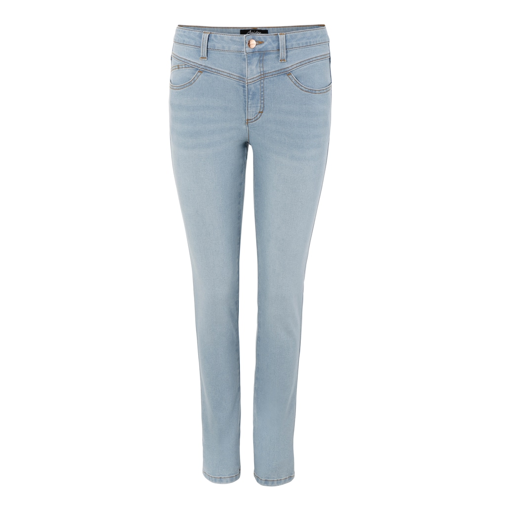Aniston SELECTED Slim-fit-Jeans, Regular-Waist