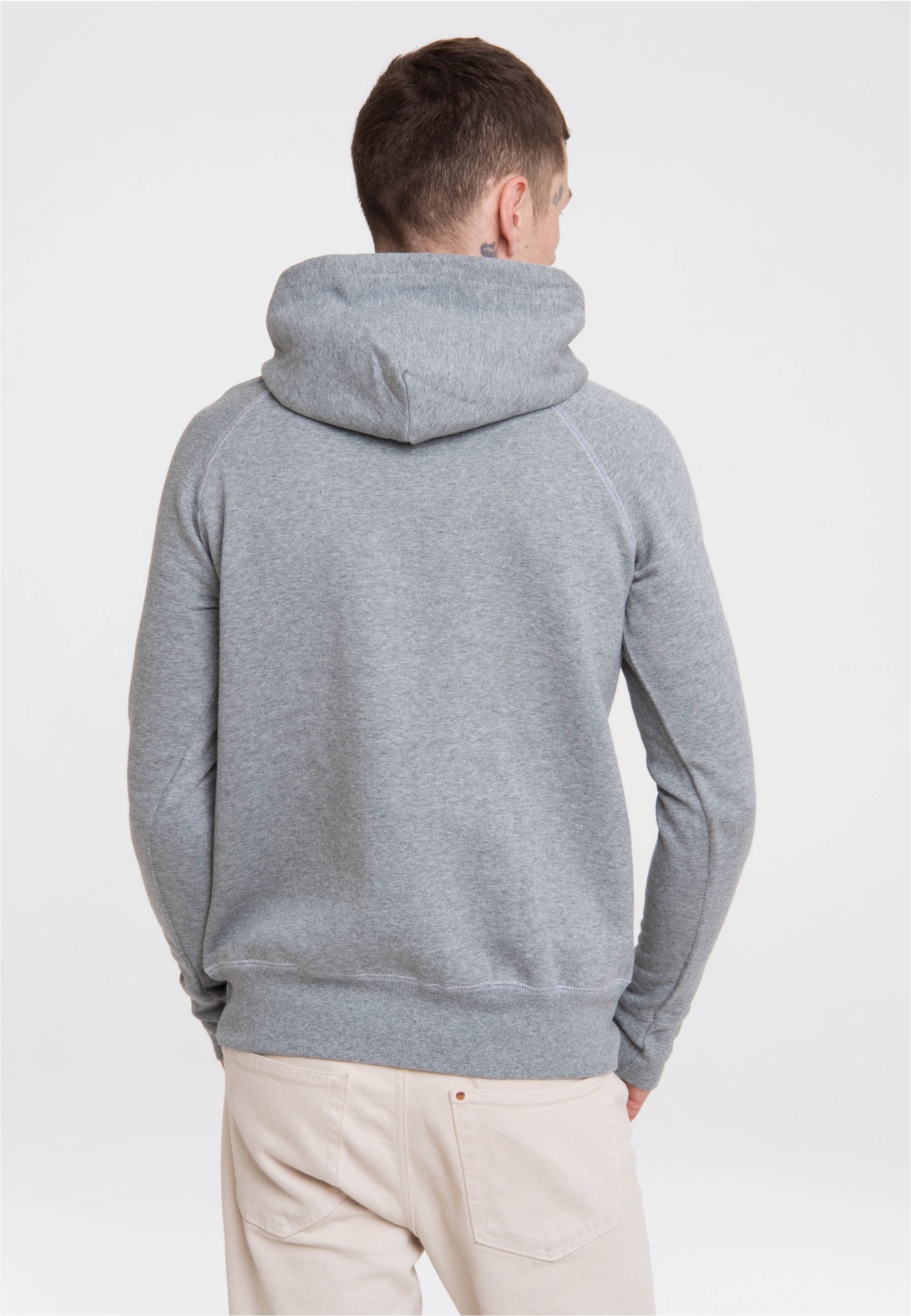 LOGOSHIRT Kapuzensweatshirt »DC – Superman Logo«, mit Superhelden-Print