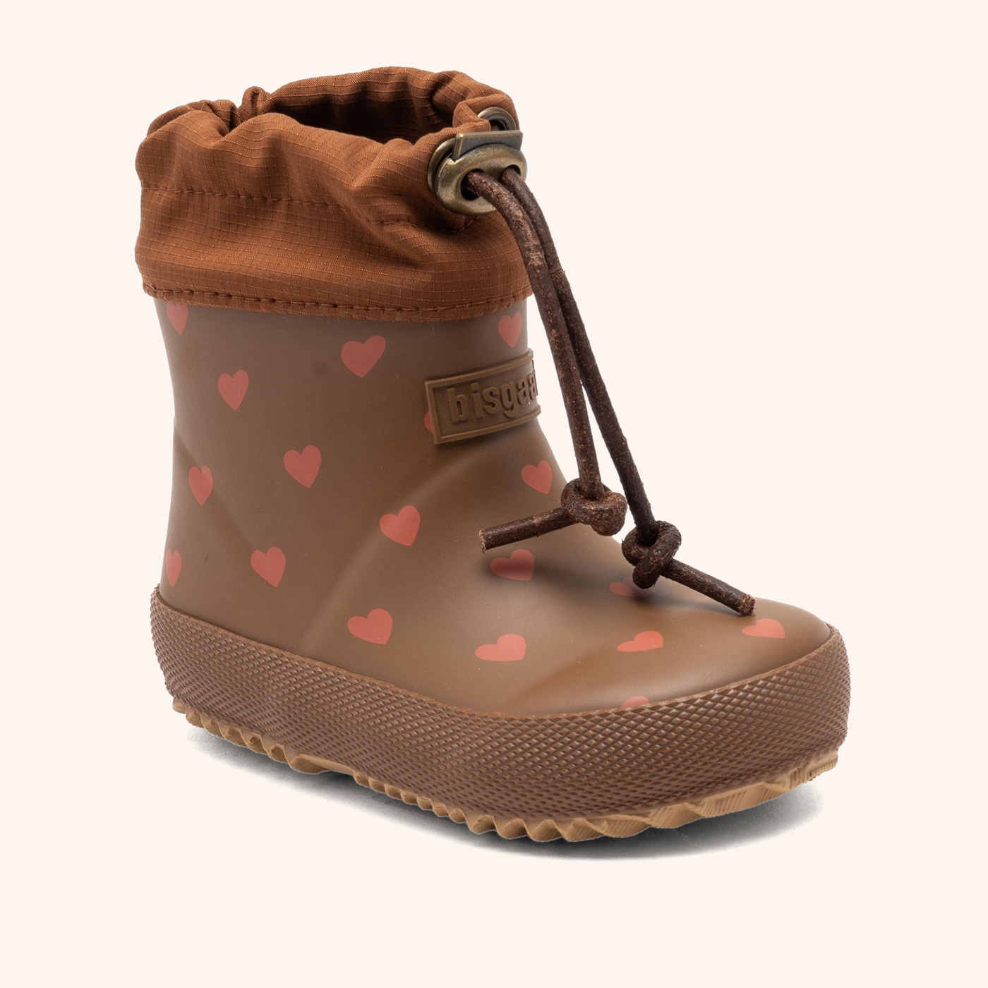 Bisgaard Gummistiefel "baby thermo rubber" Regenstiefel mit Wollfutter, Größenschablone zum Download