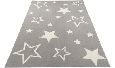 OCI DIE TEPPICHMARKE Teppich »Kiddy Star«, rechteckig, 11 mm Höhe, Sterne, Kurzflor kaufen