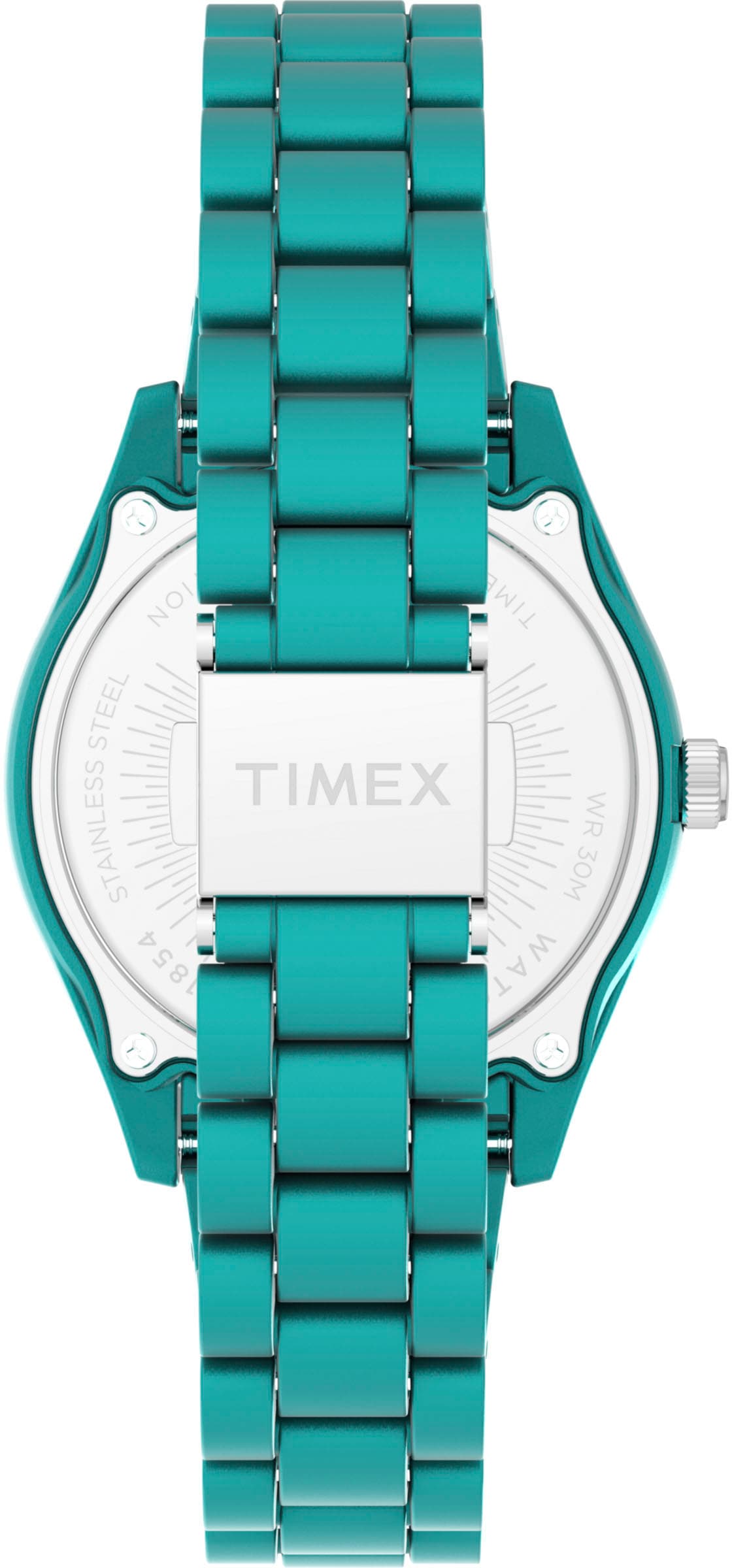 Timex Quarzuhr »LEGACY 37 mm«, Armbanduhr, Damenuhr,Kunststoffarmband, Leuchtzeiger