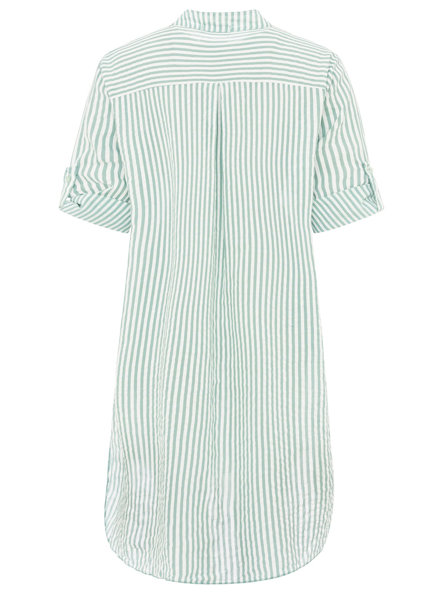 Zwillingsherz Longbluse »"Kida"« One Size, Streifen, Knopfleiste, Brusttaschen, 3/4-Arm