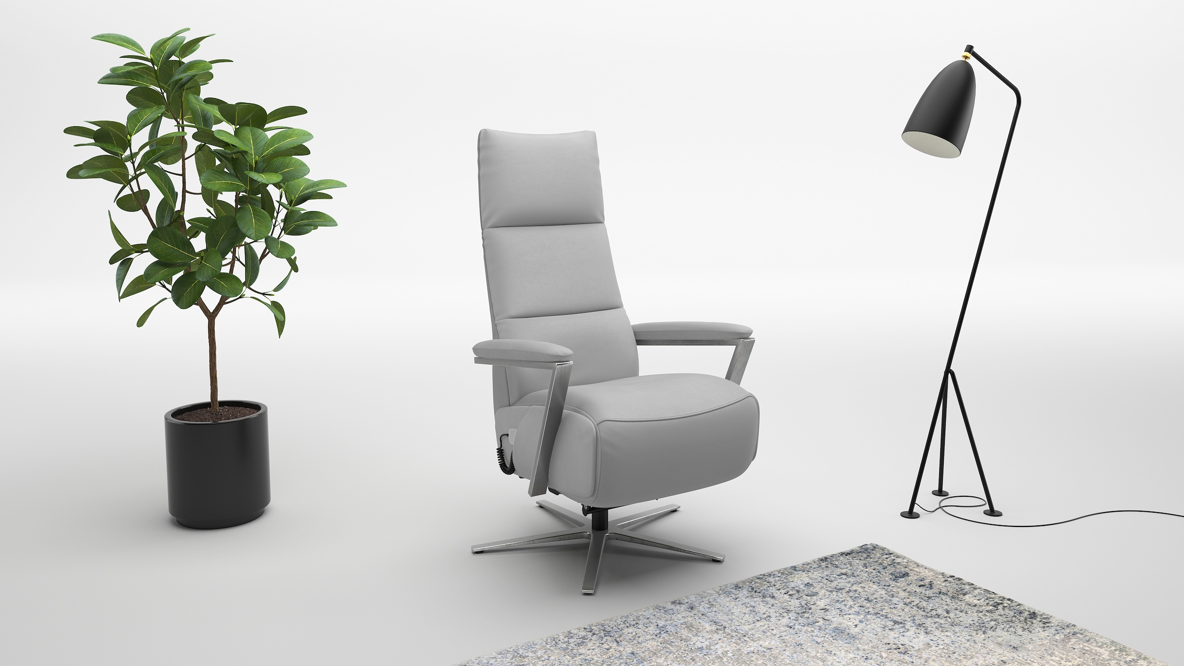 sit&more TV-Sessel "Vario Comfort, inkl. Kopfteilverstellung & 360 Drehfunk günstig online kaufen