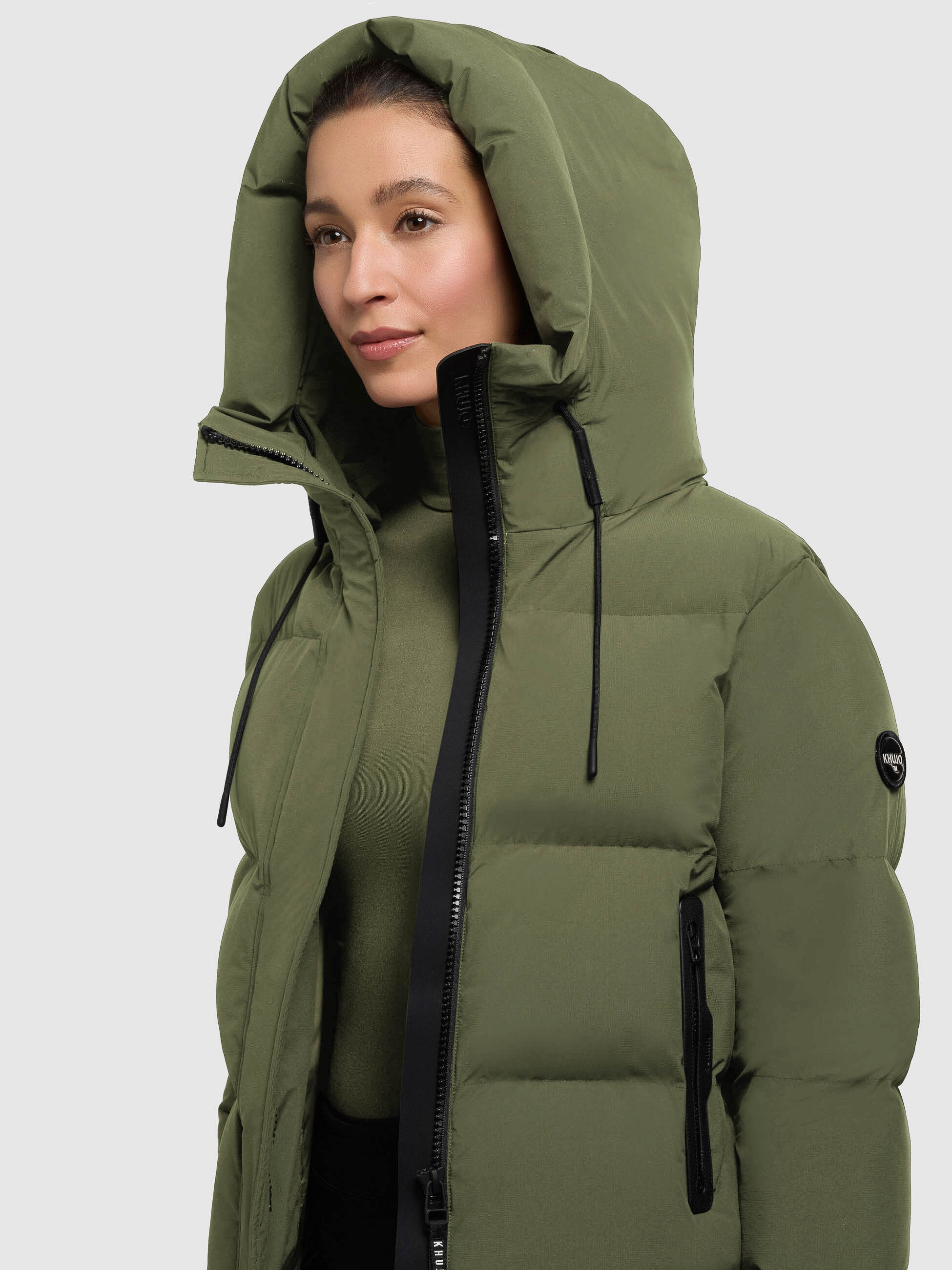 khujo Steppjacke »ENITS MATT« mit Kapuze