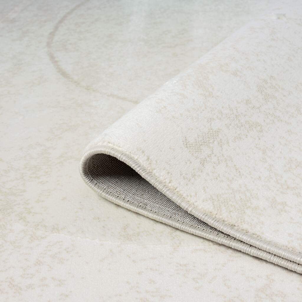 Carpet City Kinderteppich »MARA703«, rund, 11 mm Höhe, Kinderzimmer, Kurzflor,robust,Tiere, Spielzimmer