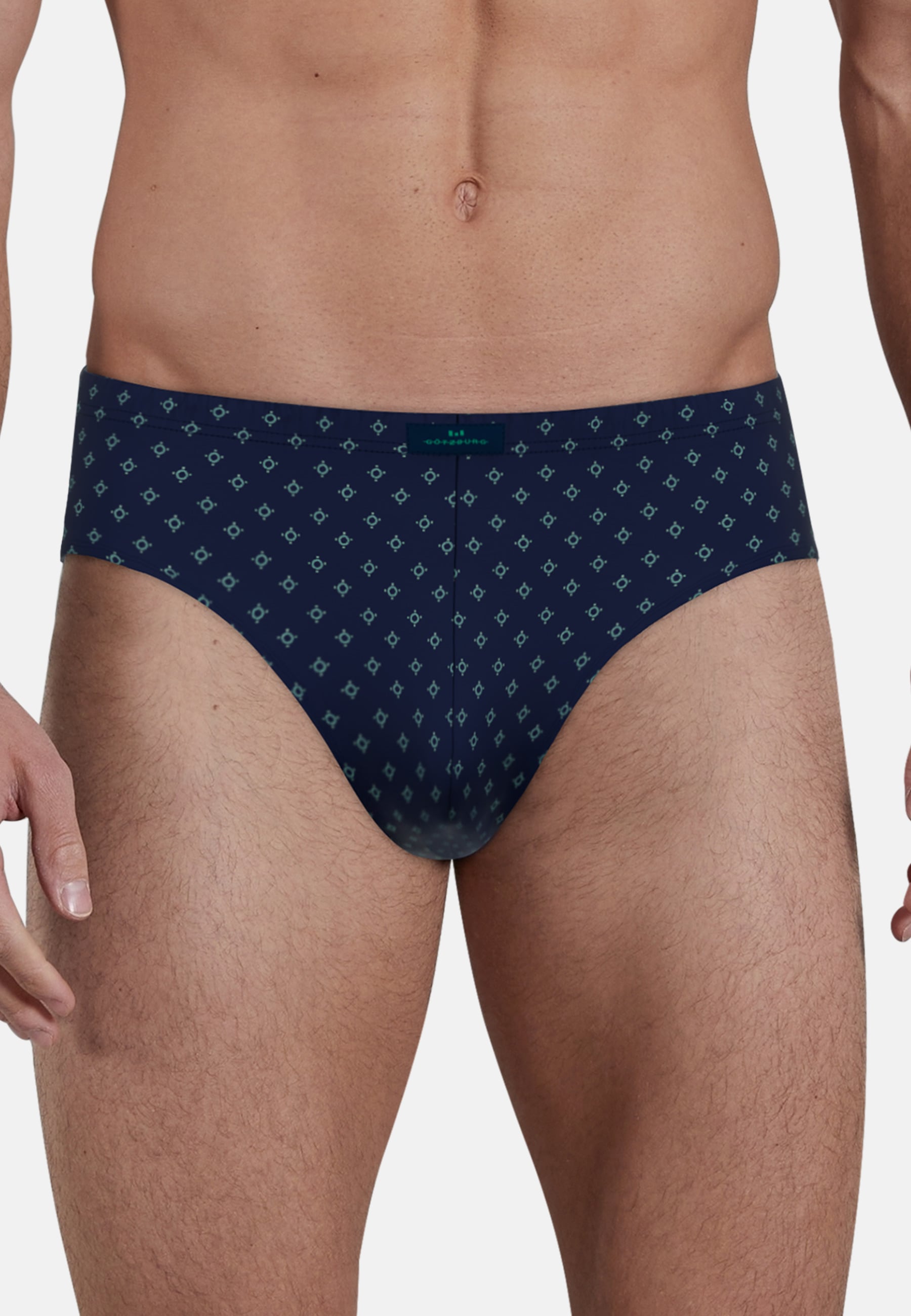 GÖTZBURG Slip »Bray«, (2er Pack), mit stilvollem Musterdesign