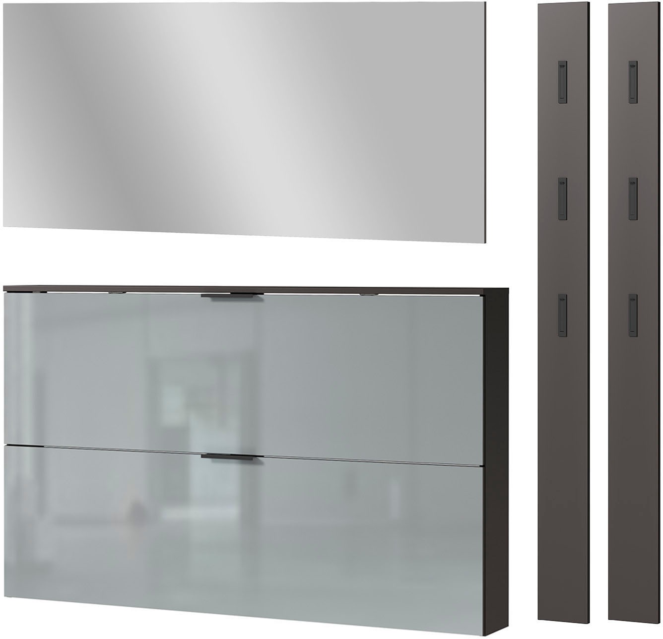 GERMANIA Garderoben-Set "Valega" 4 Stk. tlg. günstig online kaufen