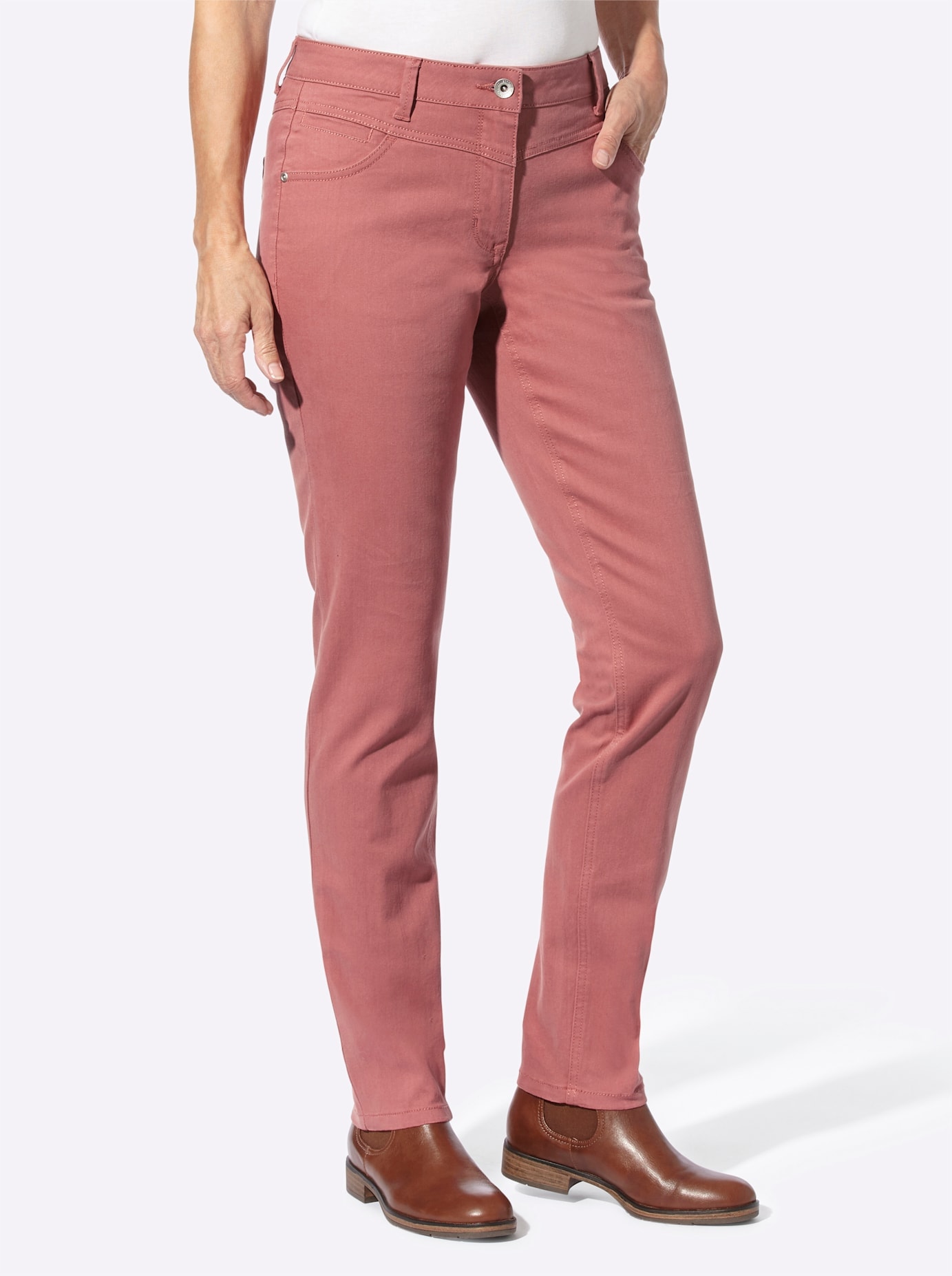Casual Looks 5-Pocket-Jeans 1 Stk. tlg. günstig online kaufen