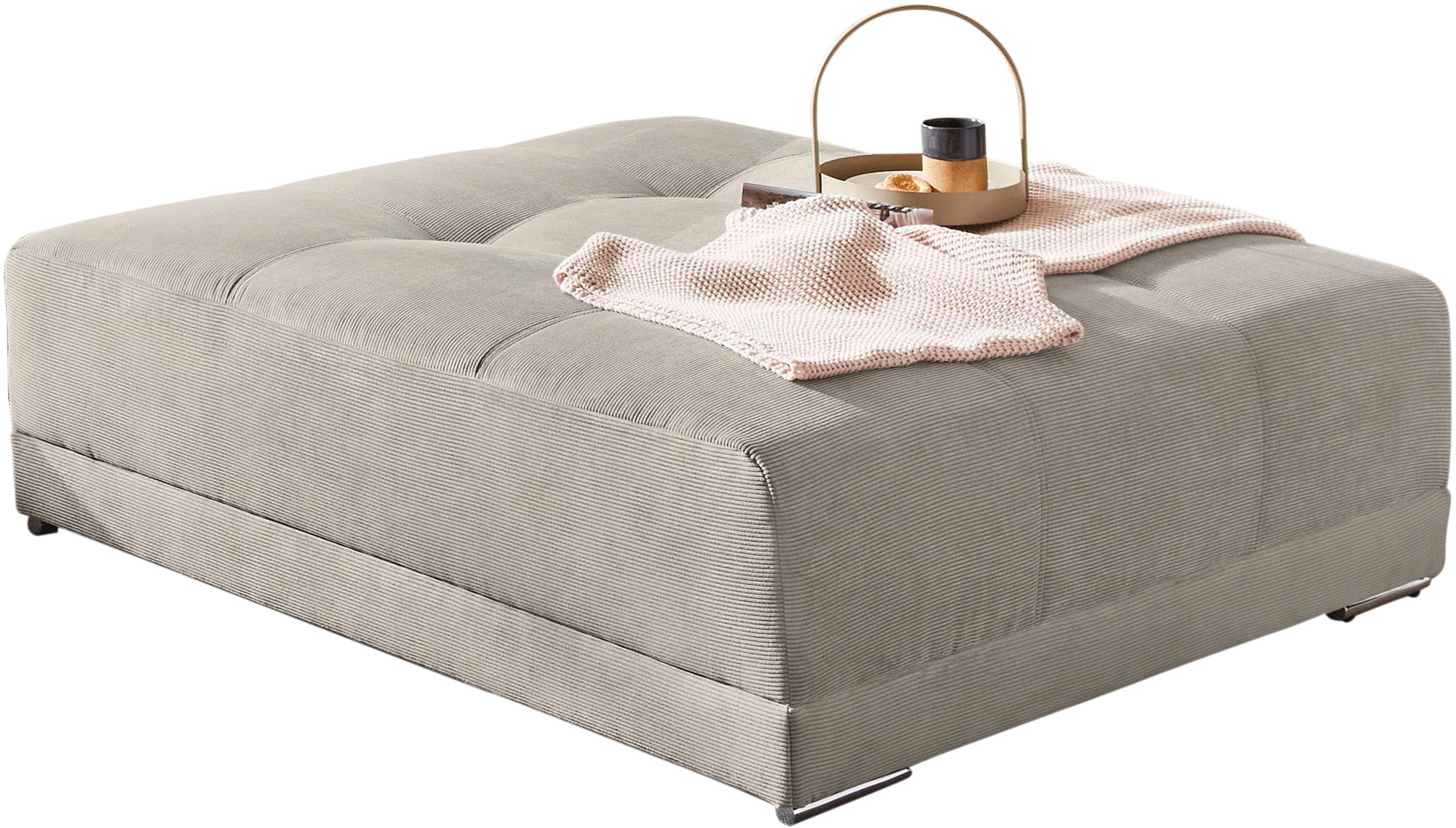 Jockenhöfer Gruppe Hocker "Moldau Hocker" Mega-Hocker im XXL-Format, Federkern